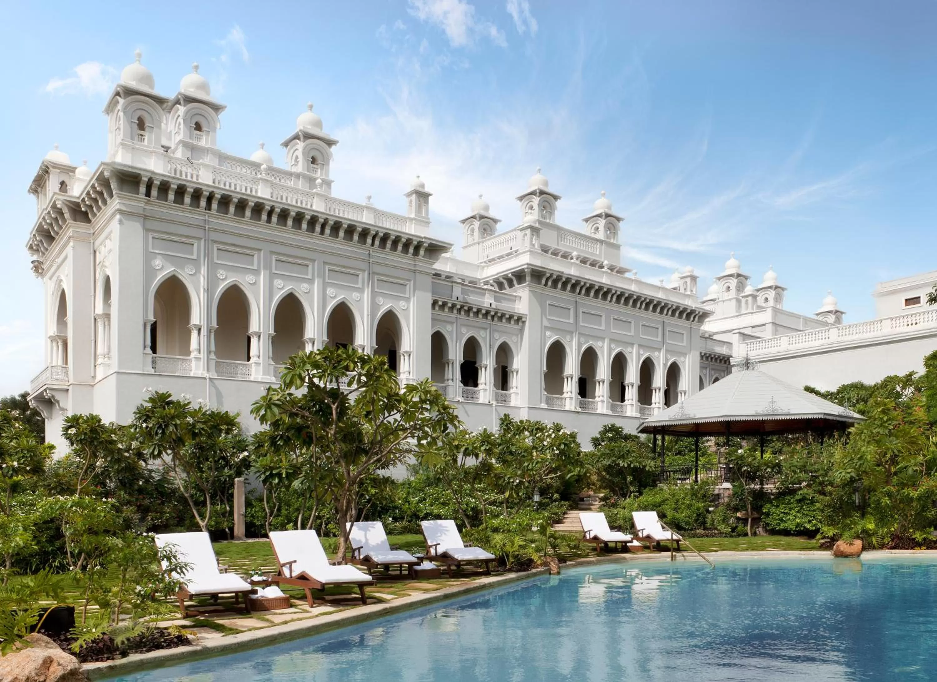 Property building in Taj Falaknuma Palace