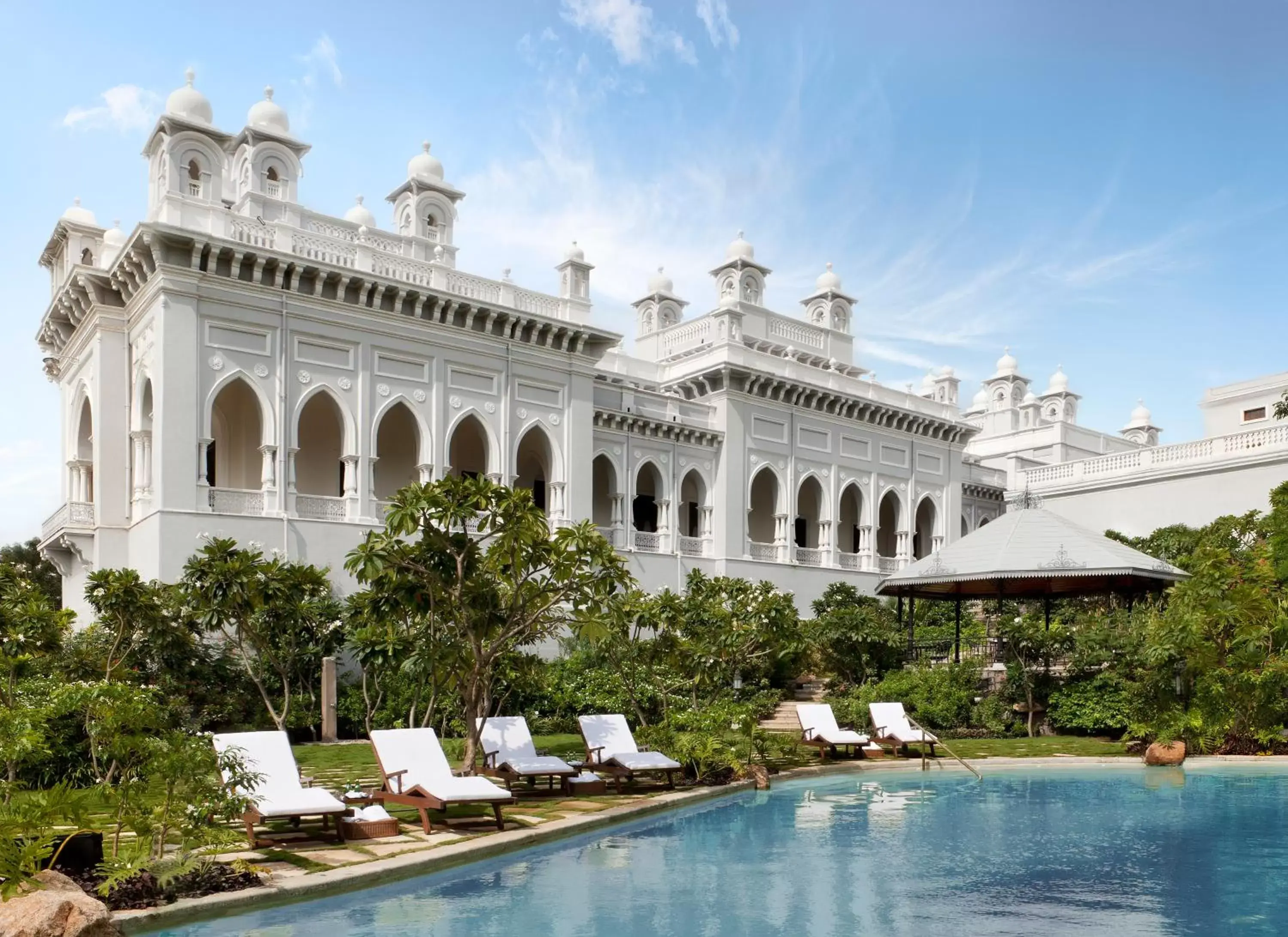 Property building, Swimming Pool in Taj Falaknuma Palace