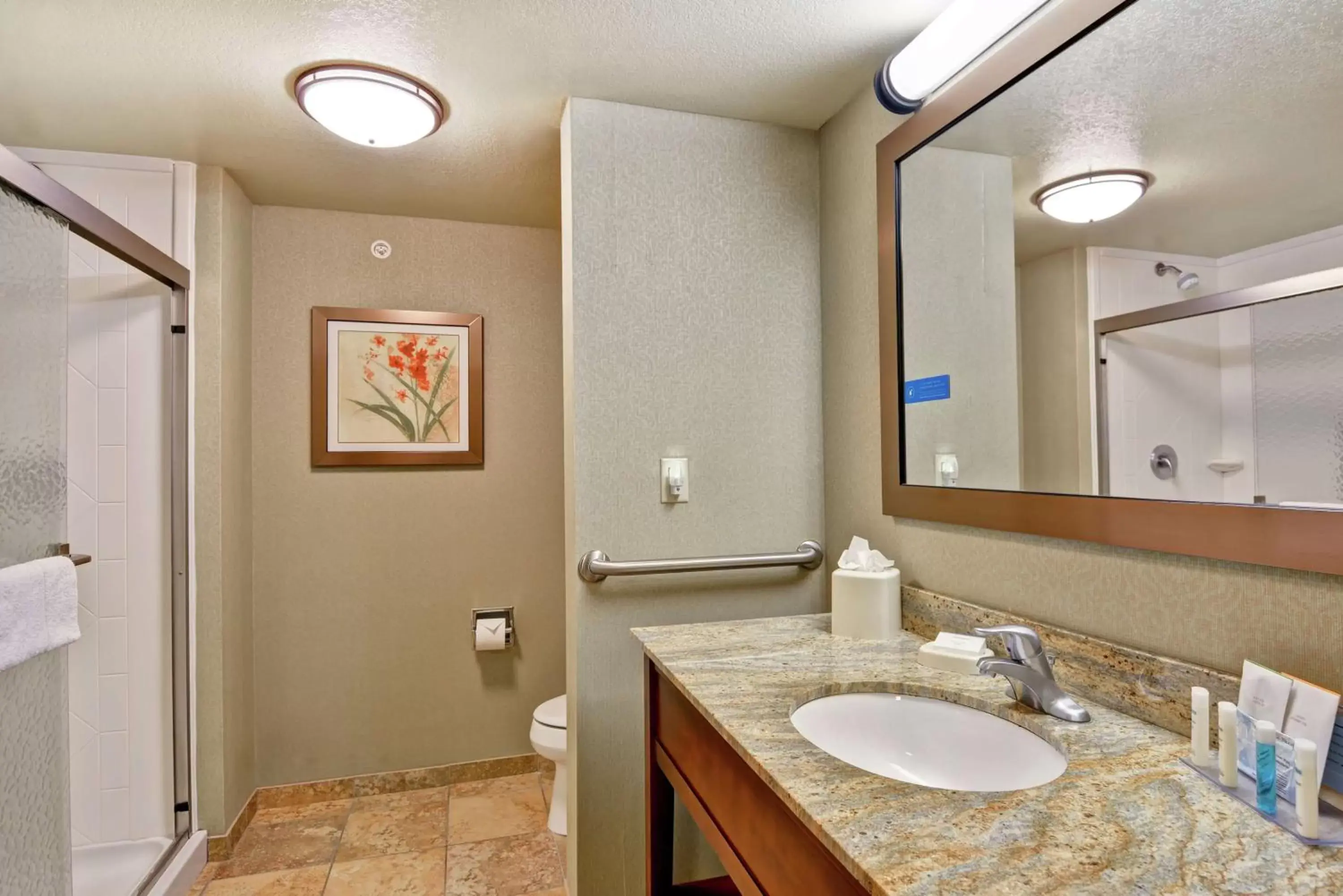 Bathroom in Hampton Inn and Suites New Hartford/Utica