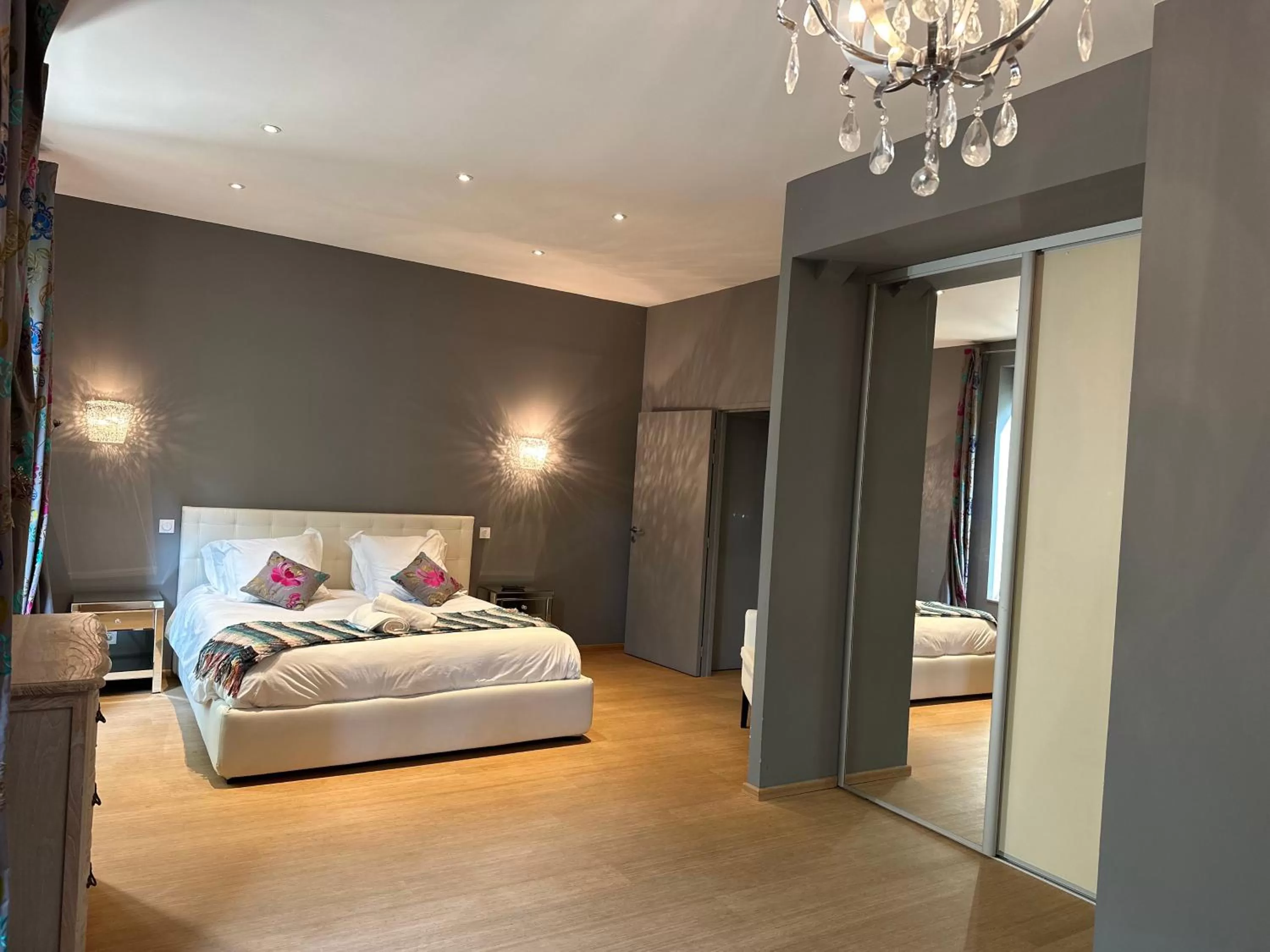 Bed in Domaine du Prieuré d'Estagel