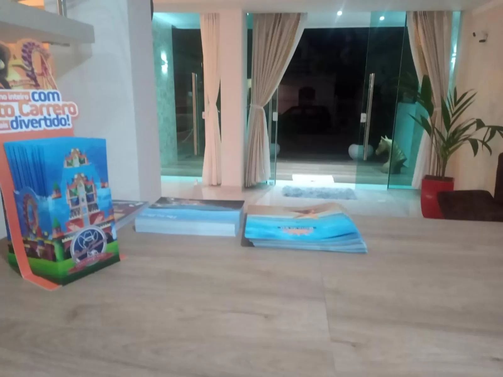 Lobby or reception in Pousada Cavalero