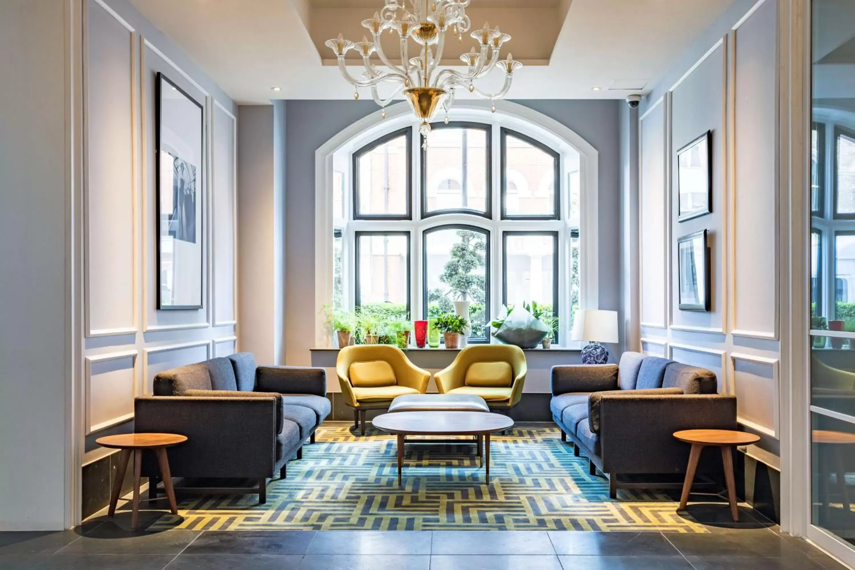 Lobby or reception in Radisson Blu Edwardian Bloomsbury Street Hotel, London