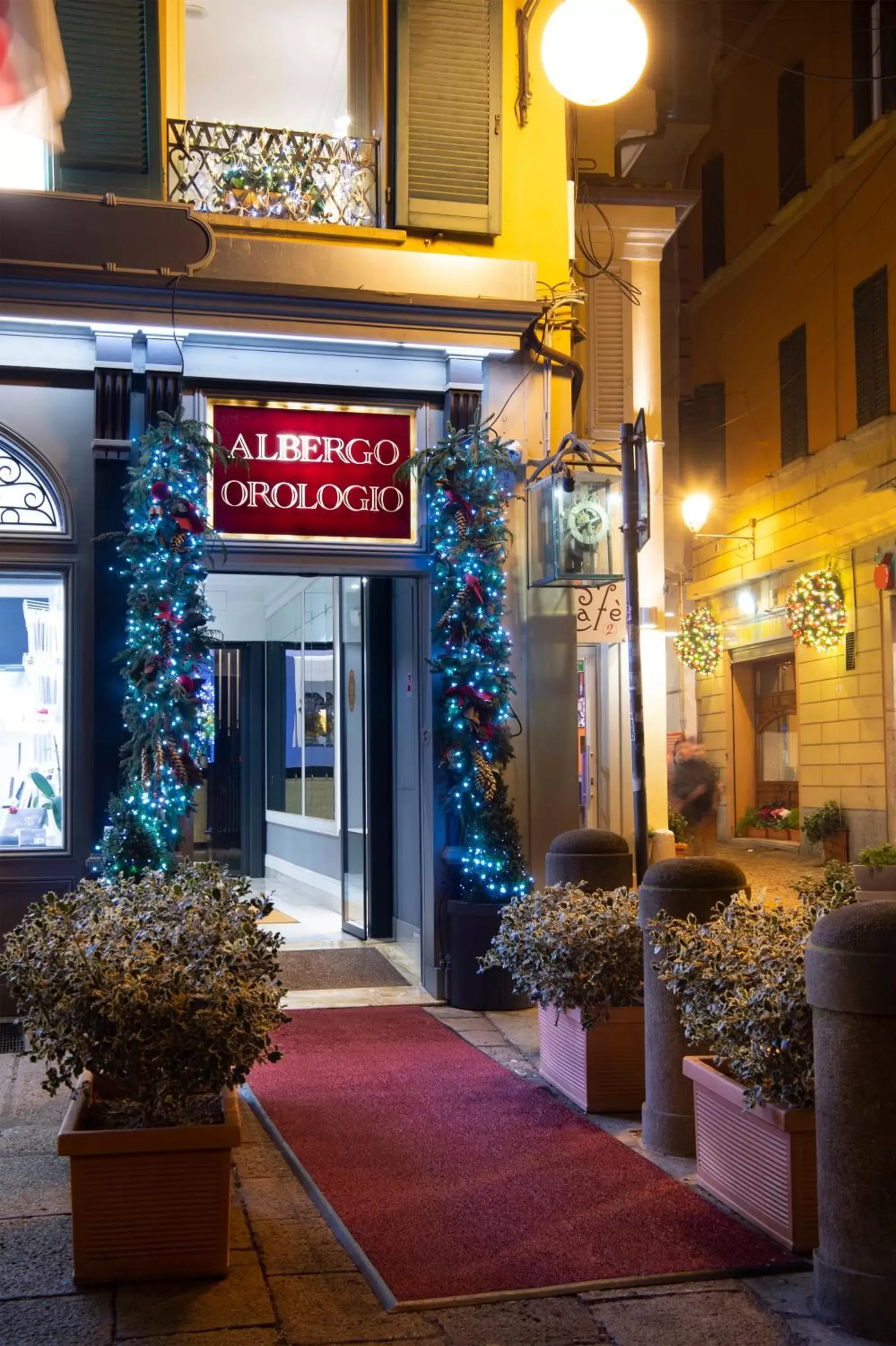 Facade/entrance in Art Hotel Orologio