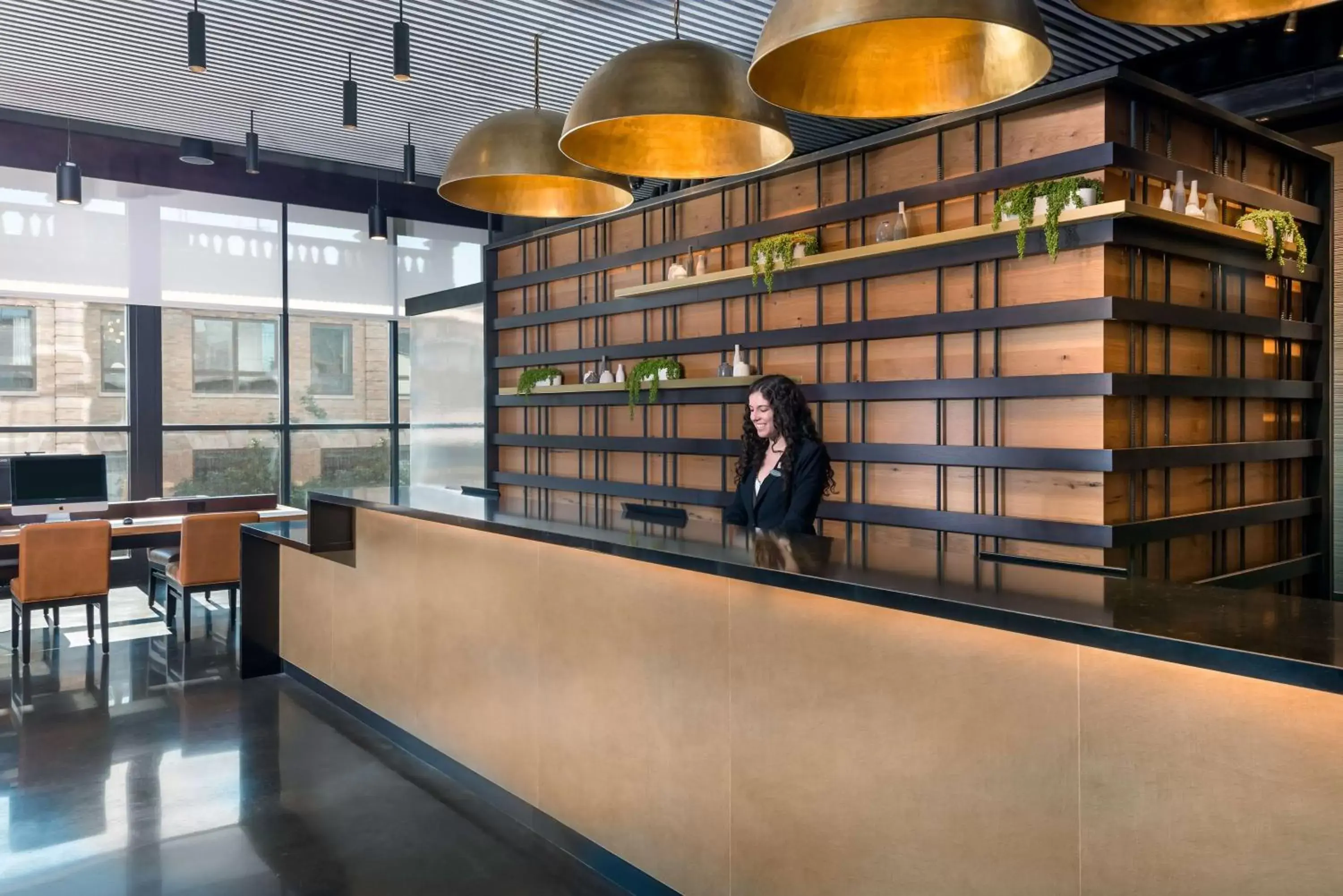 Lobby or reception in Hyatt House Chicago West Loop-Fulton Market Lobby or reception in Hyatt House Chicago West Loop-Fulton Market
