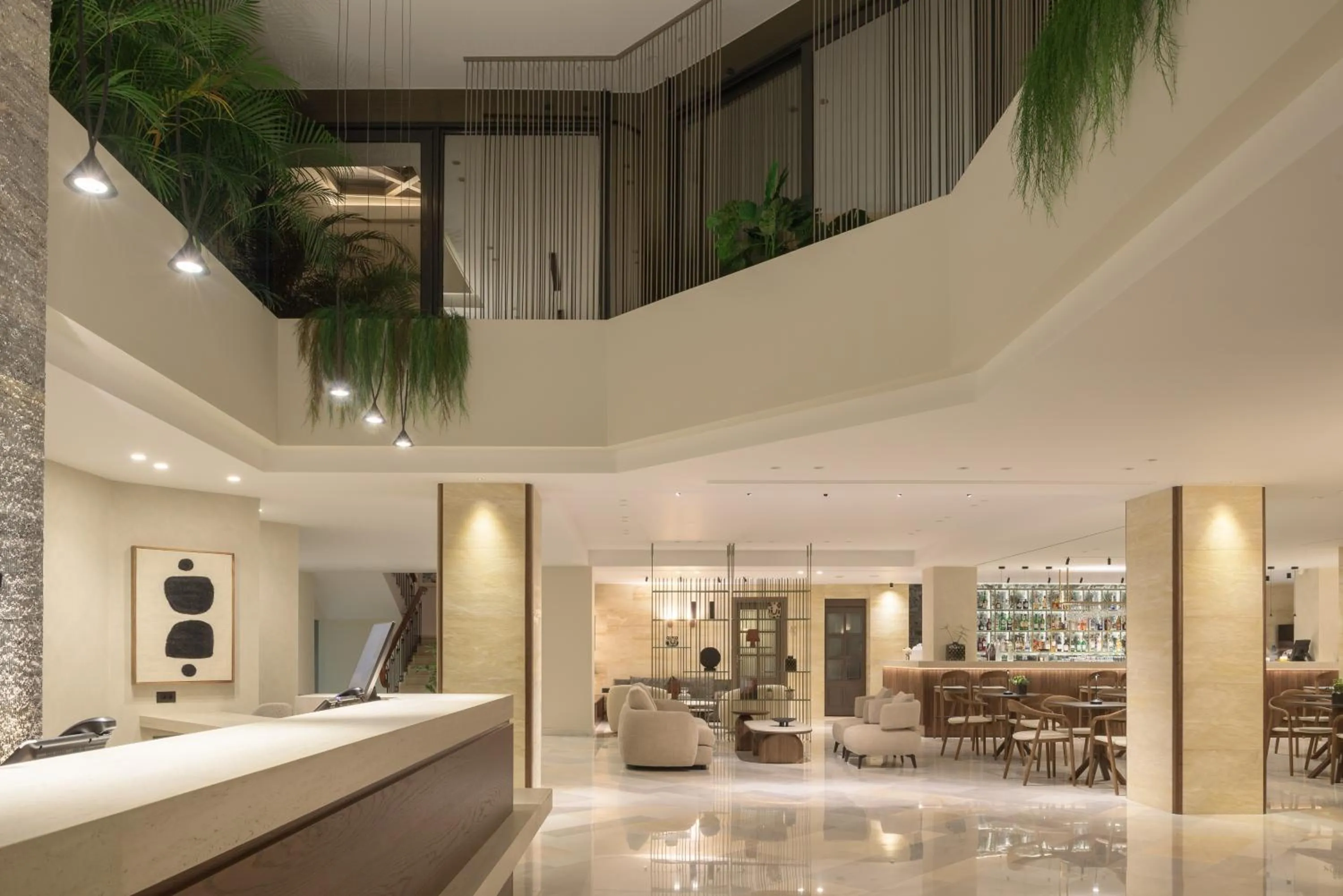 Communal lounge/ TV room in Hotel Ideon