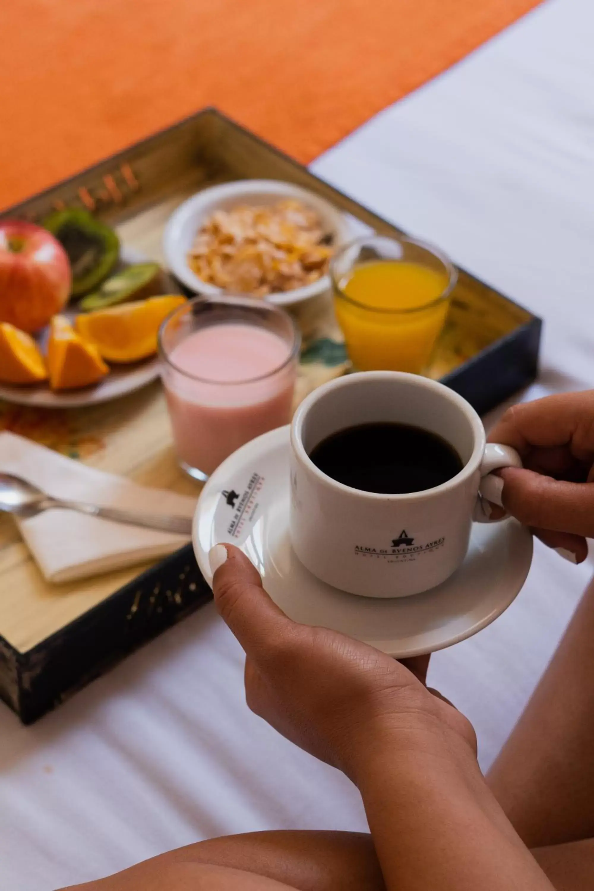 Continental breakfast in Hotel Alma De Buenos Aires