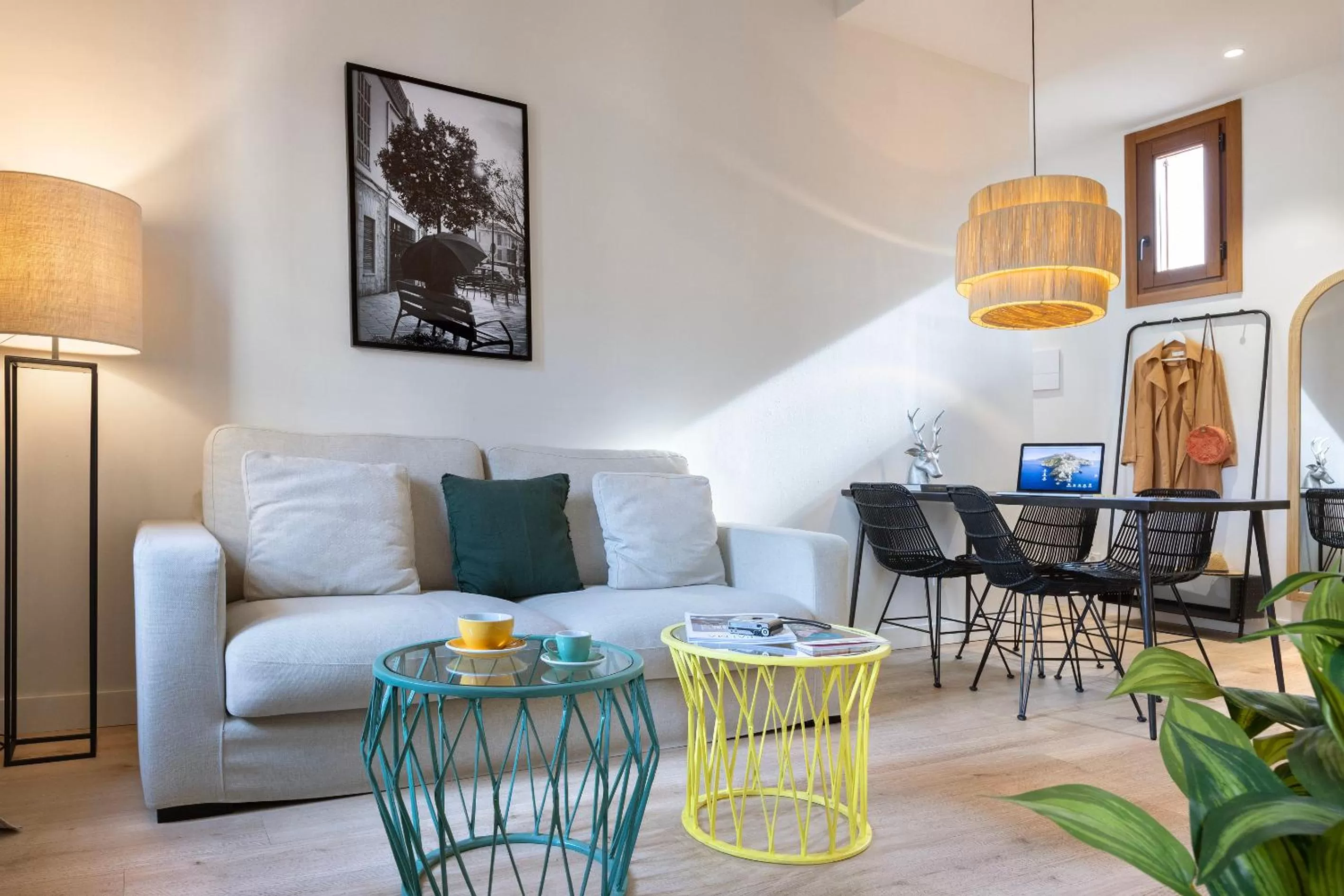 Living room in Samaritana Suites