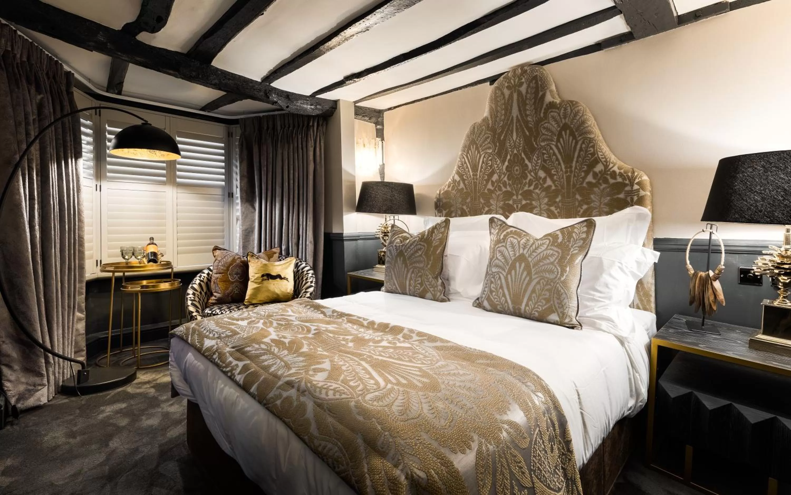 Bed in Funky Monk Hotel