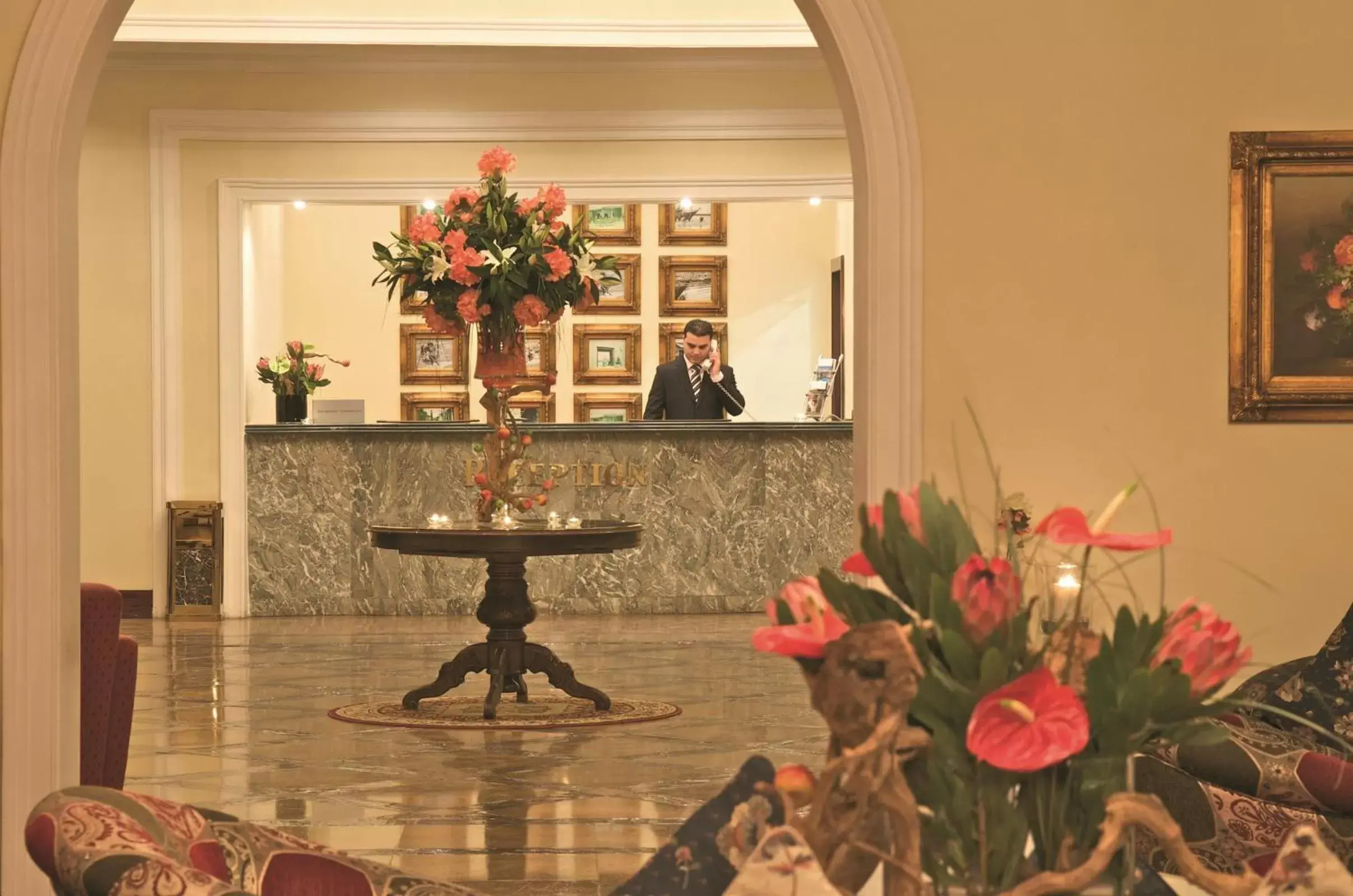 Lobby or reception in Mövenpick Hotel Kuwait Lobby or reception in Mövenpick Hotel Kuwait