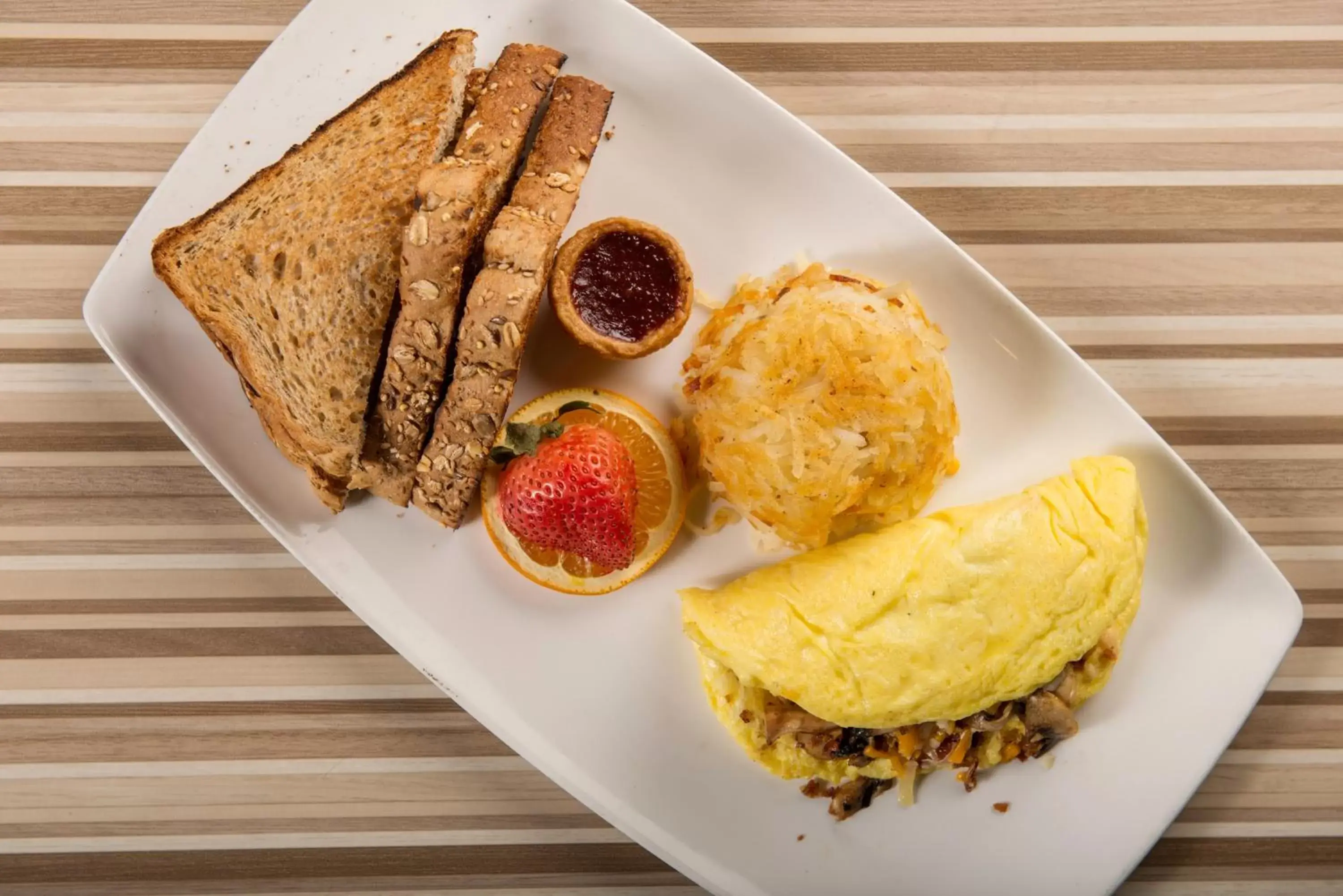 American breakfast, Food in Coast Kamloops Hotel & Conference Centre