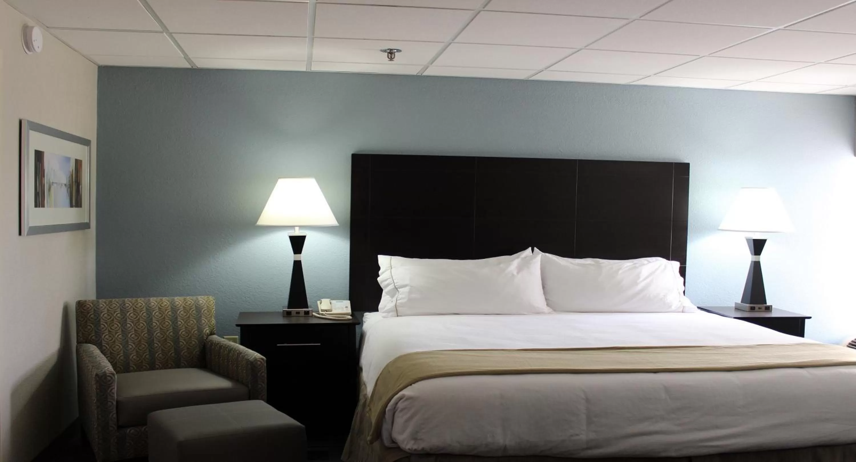 Bed in Holiday Inn Express Forsyth by IHG