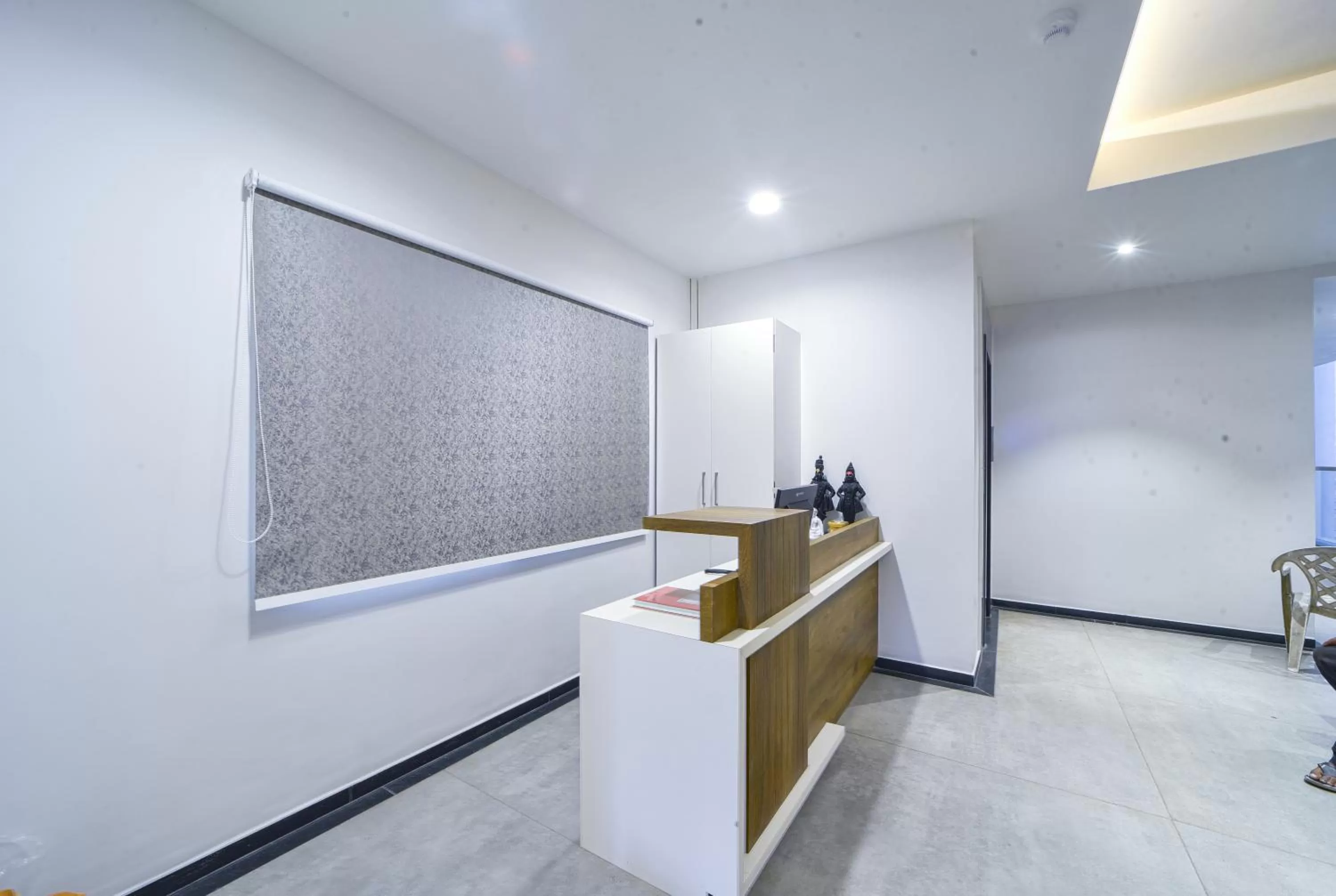 Lobby or reception in Hotel TrushaDham Near to Mahalaxmi Temple Kolhapur