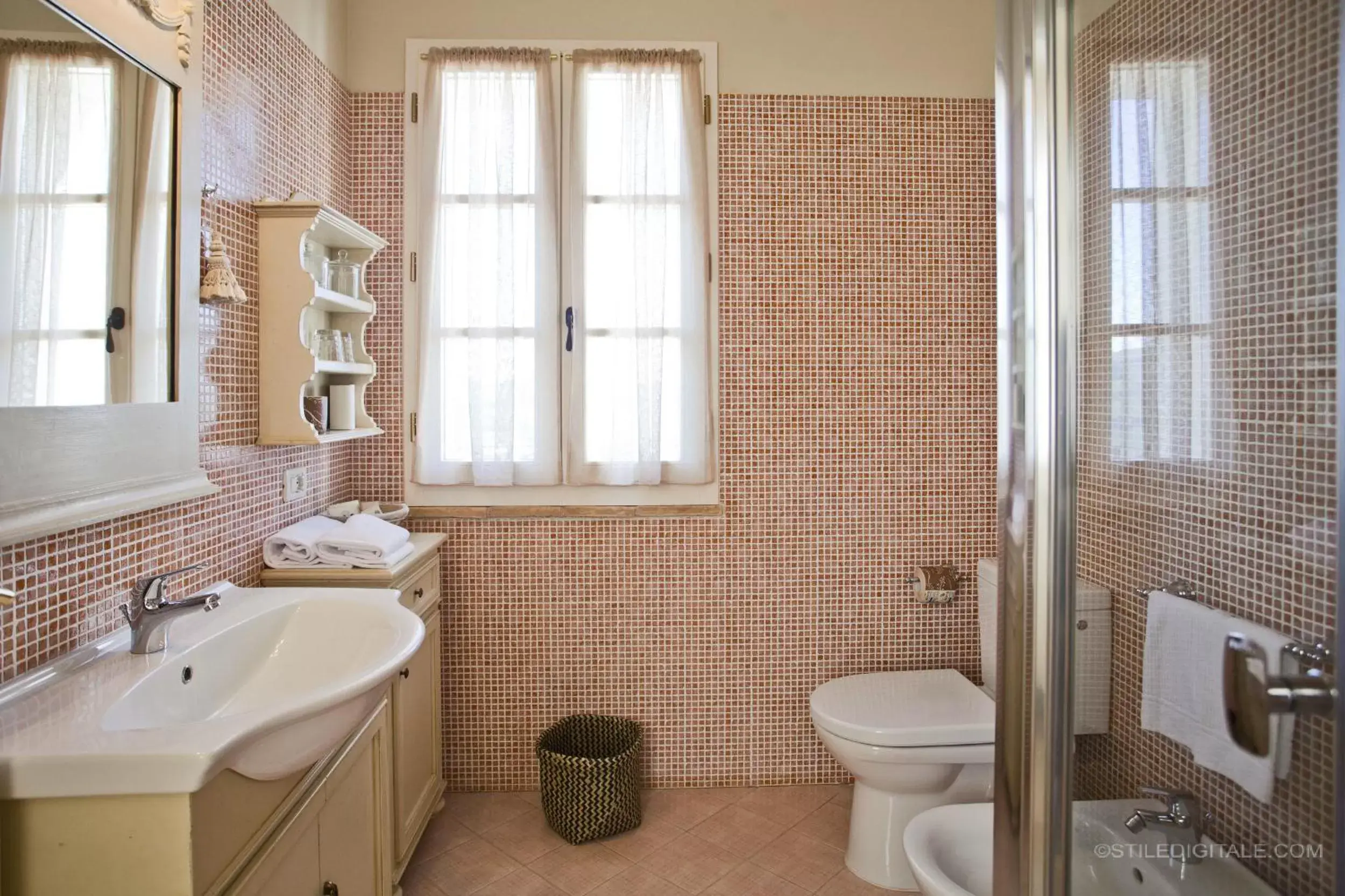Bathroom in Borgo Conde Wine Resort
