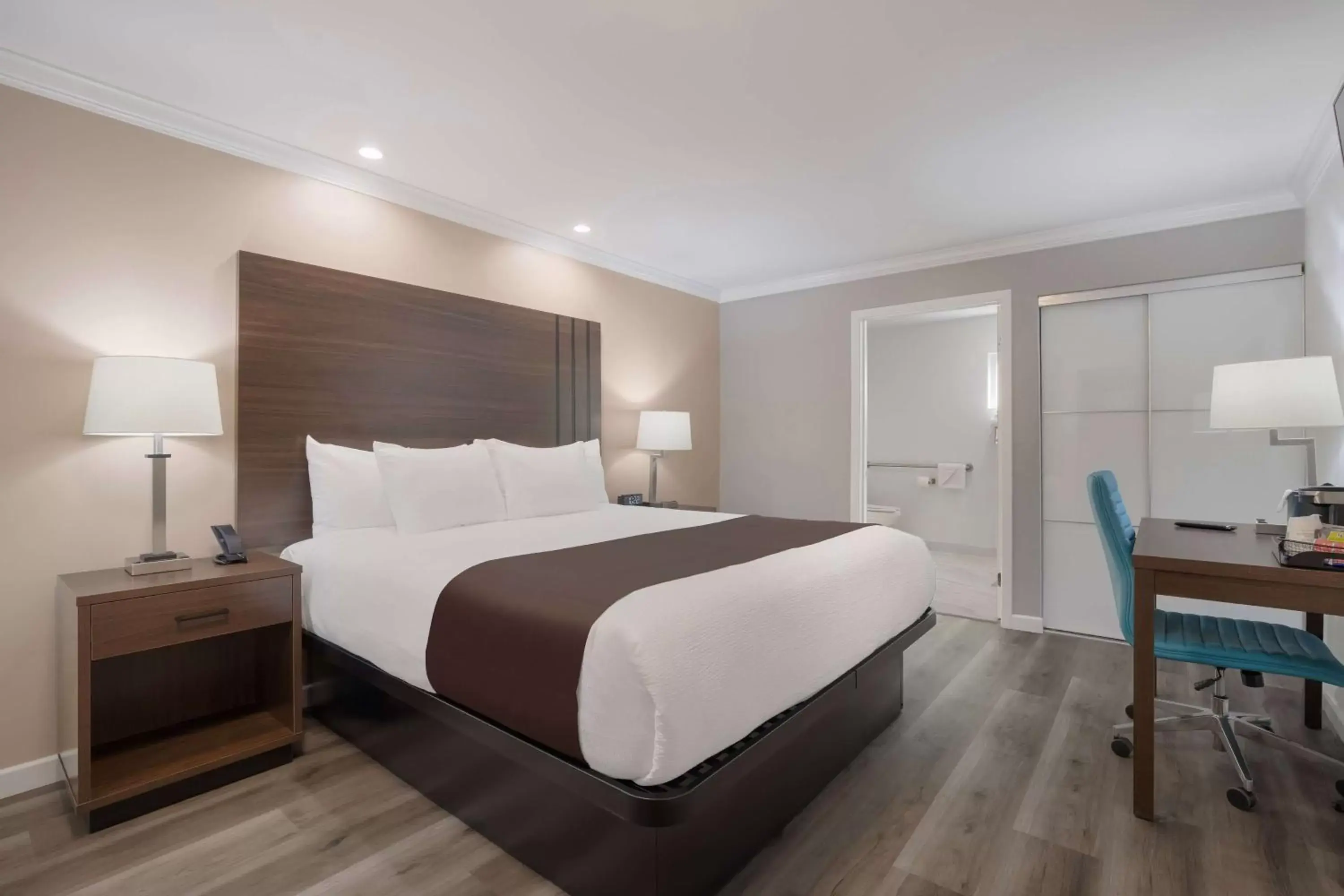 Bedroom, Bed in SureStay Plus Hotel by Best Western Upland - Ontario North