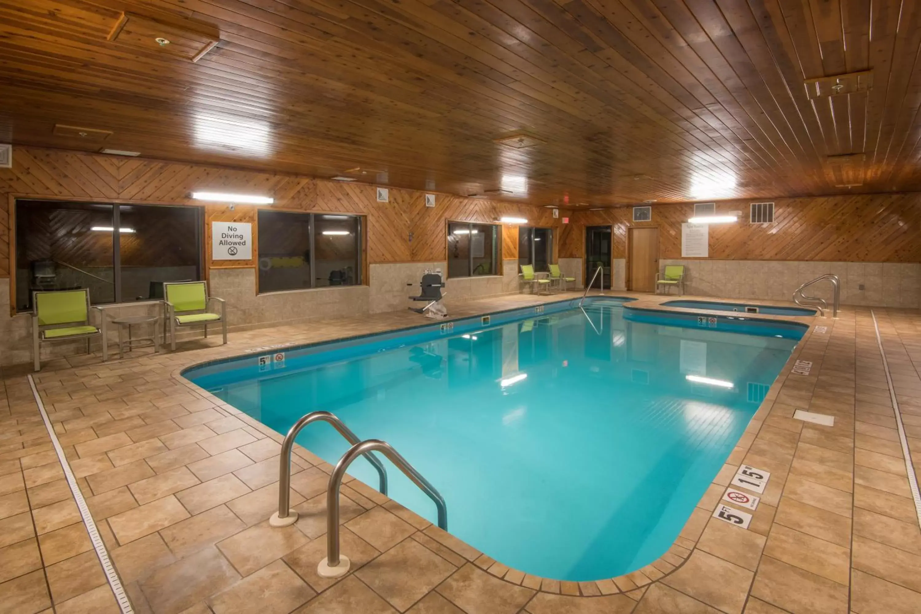 Swimming Pool in Holiday Inn Express Hotel & Suites Wauseon, an IHG Hotel