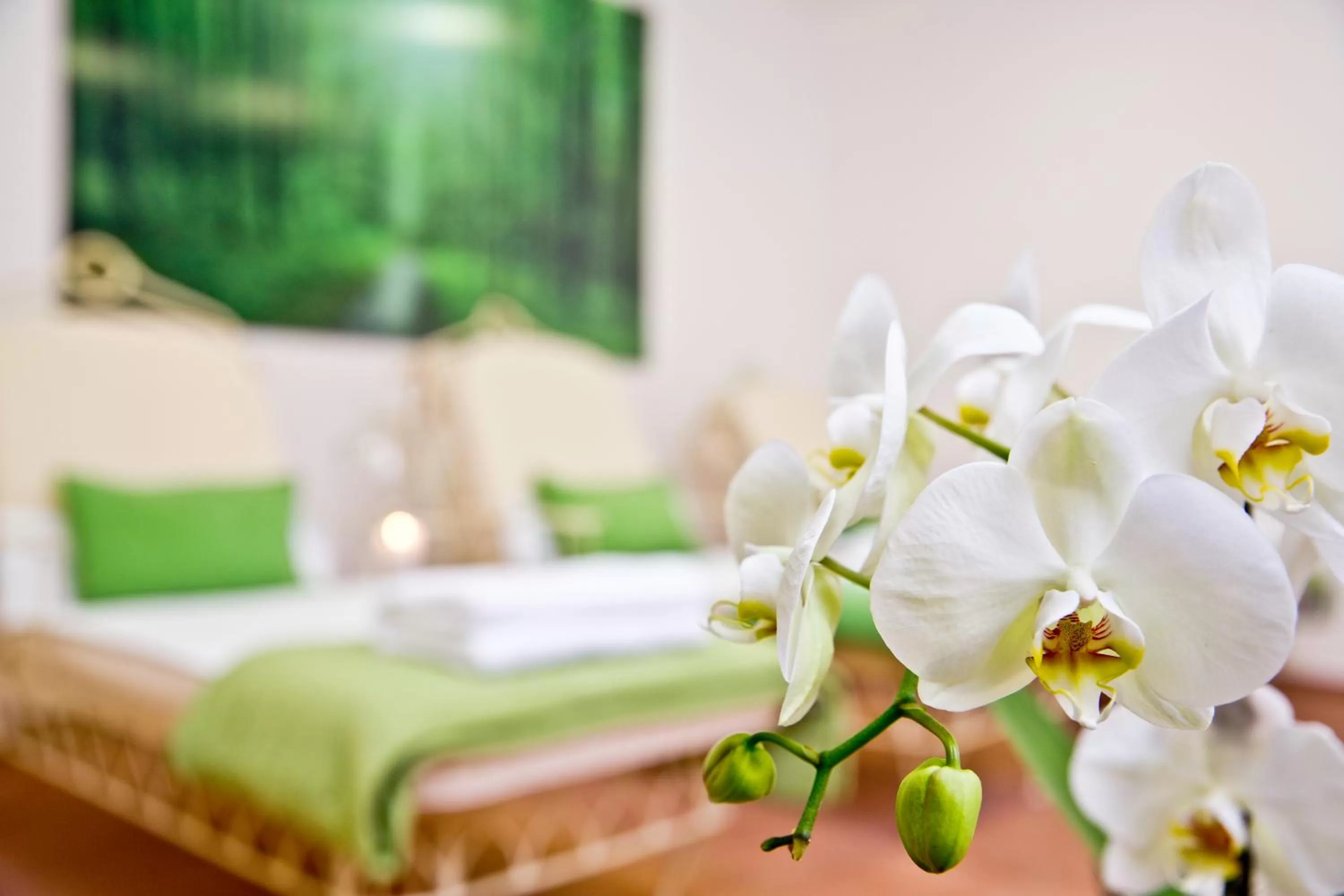 Sauna, Bed in Hotel Freisinger Hof