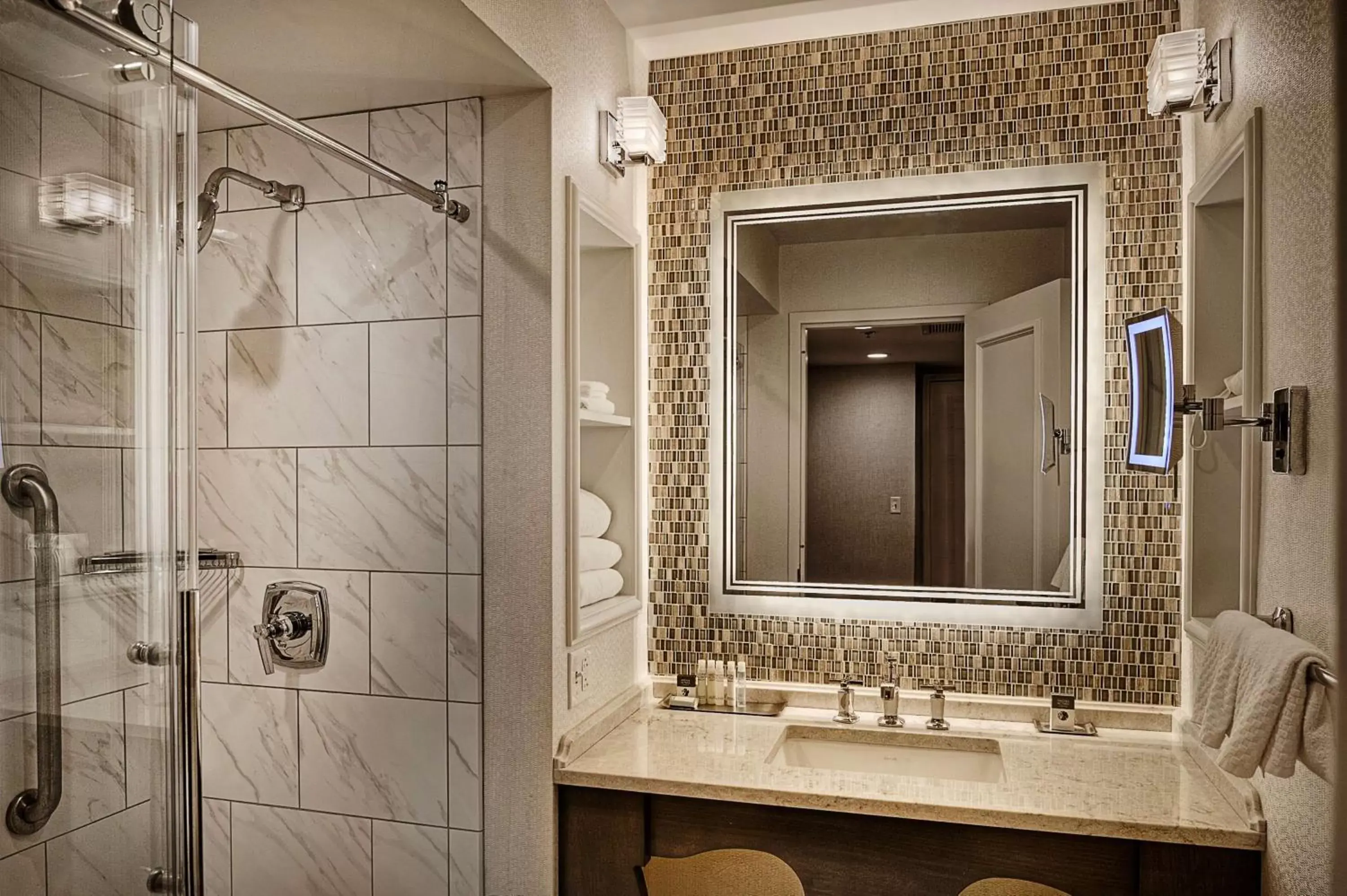 Bathroom in St. Louis Union Station Hotel, Curio Collection by Hilton