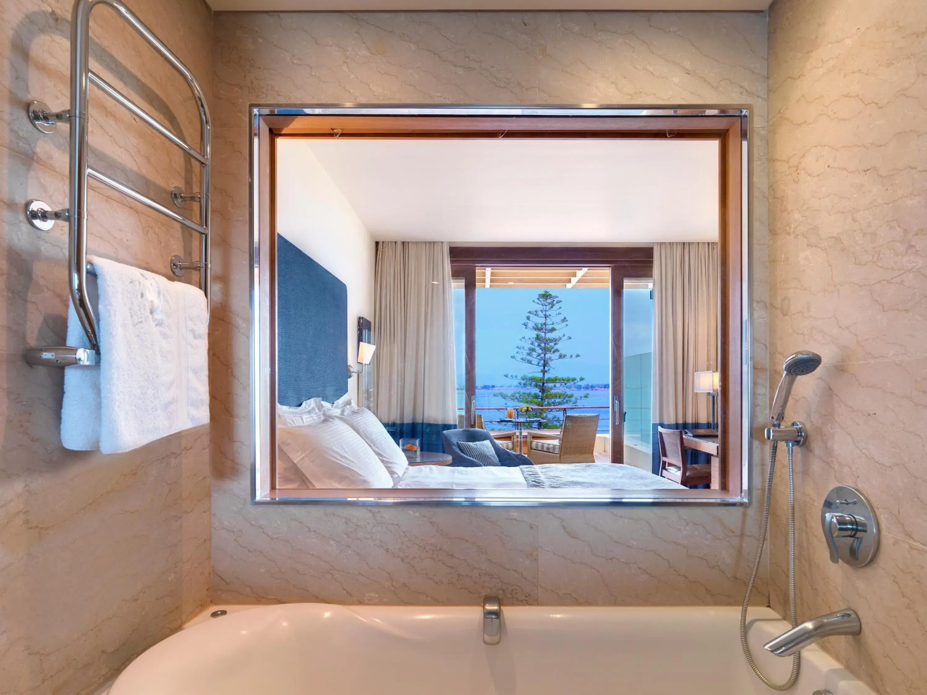 Bed in Amphitryon Hotel Bed in Amphitryon Hotel