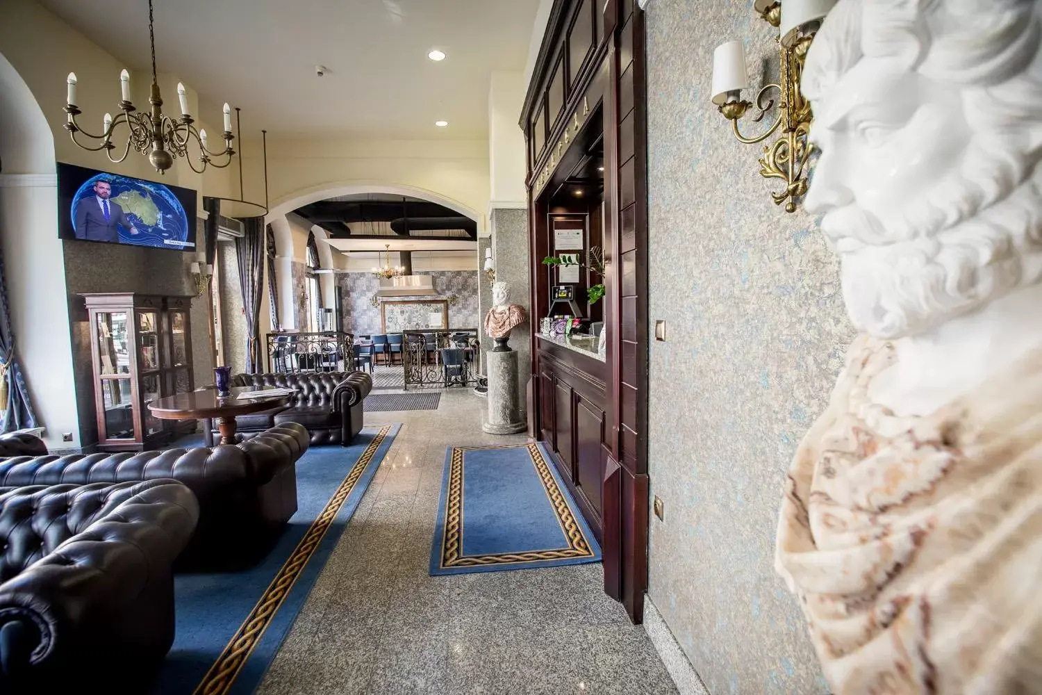 Lobby or reception in Hotel Diament Plaza Gliwice