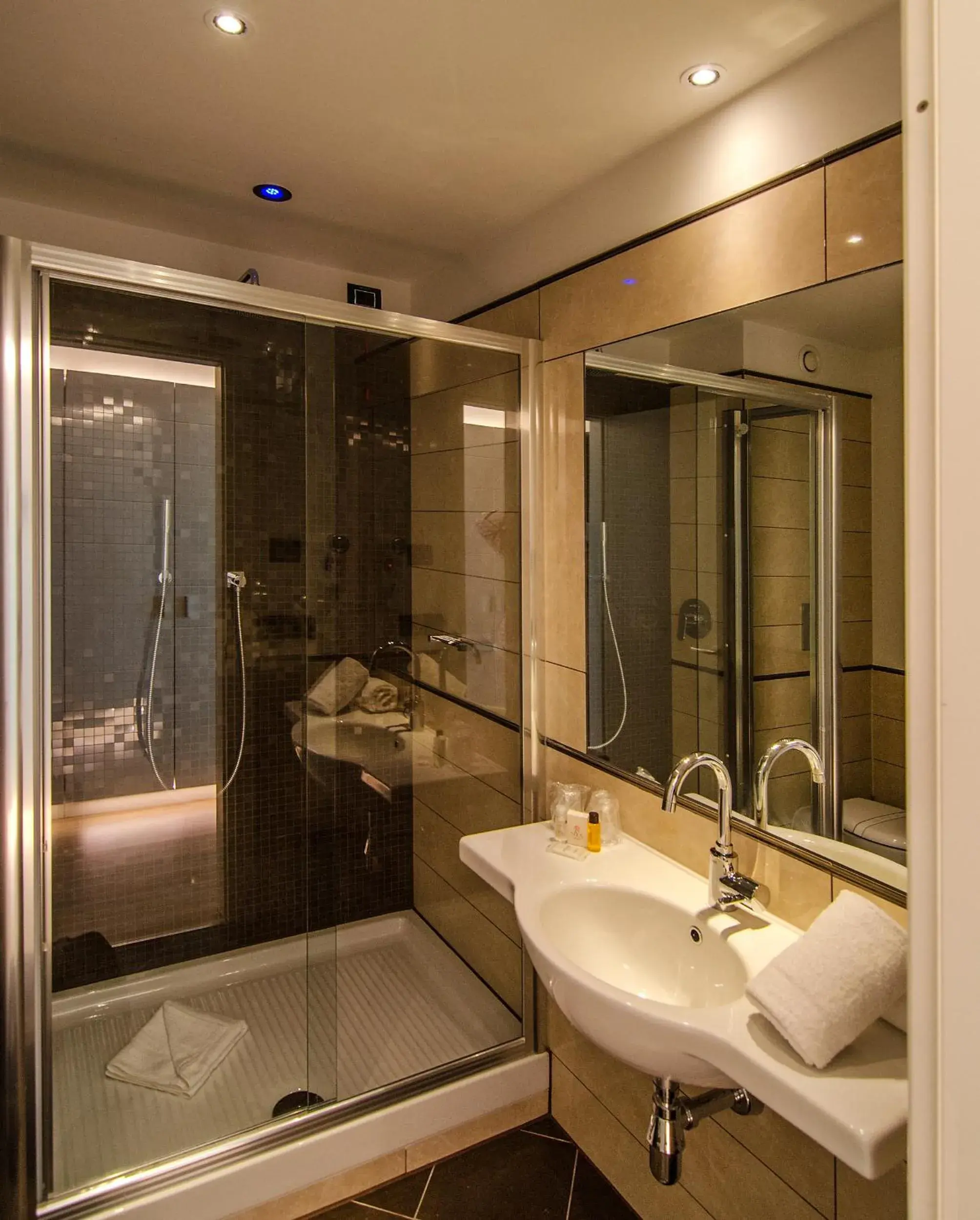 Bathroom in Hotel Viareggio