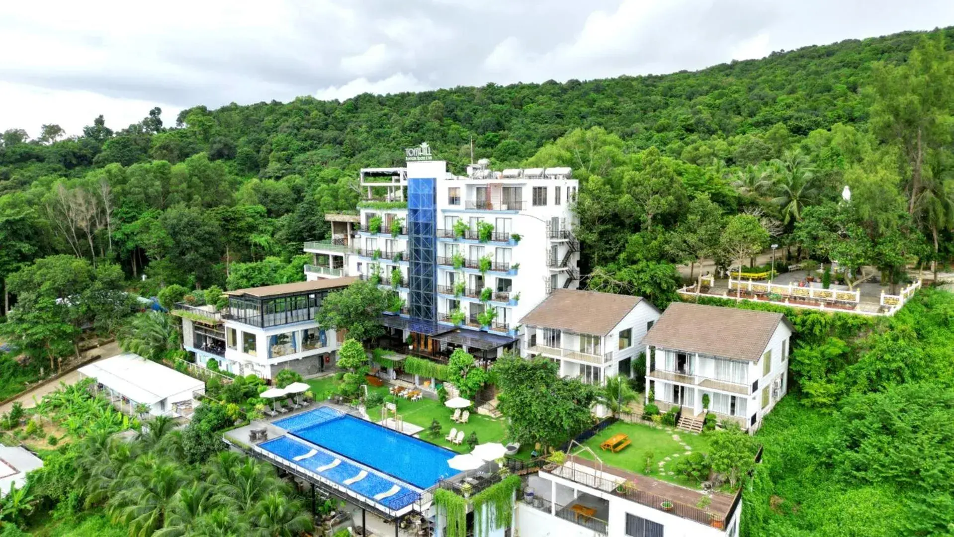 Property building, Bird's-eye View in Tom Hill Boutique Resort & Spa