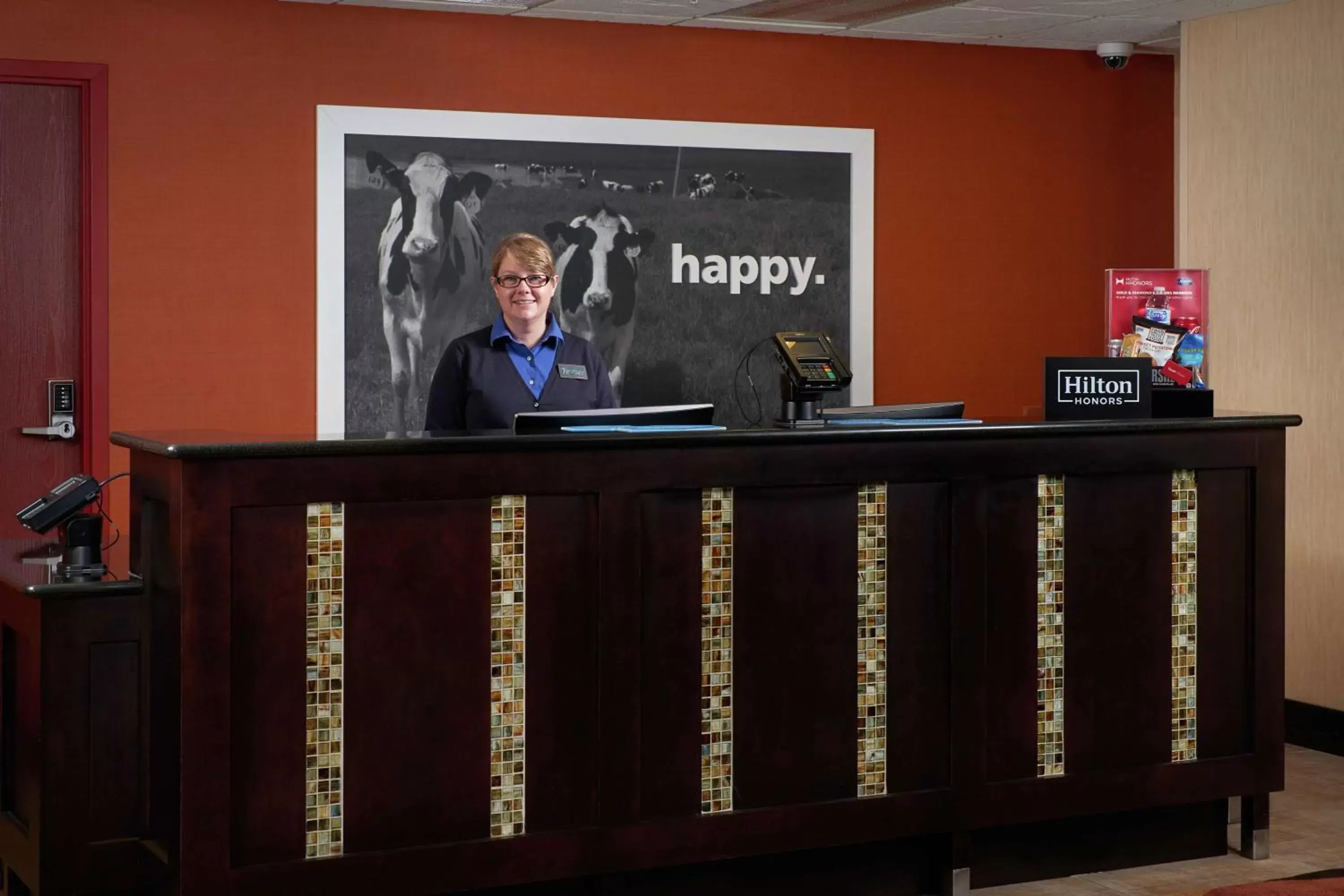 Lobby or reception in Hampton Inn Shrewsbury