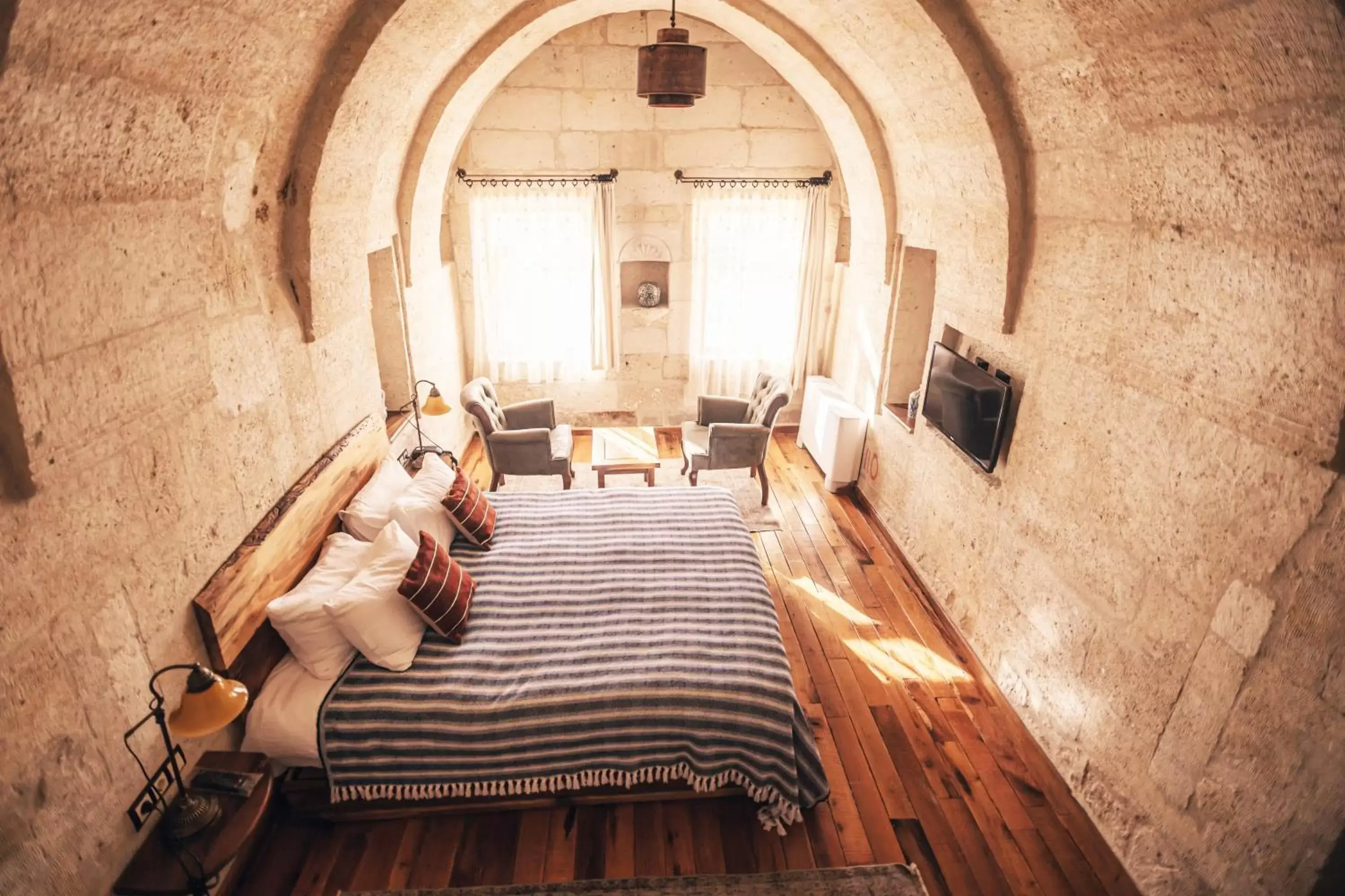 Bedroom in Aza Cave Cappadocia