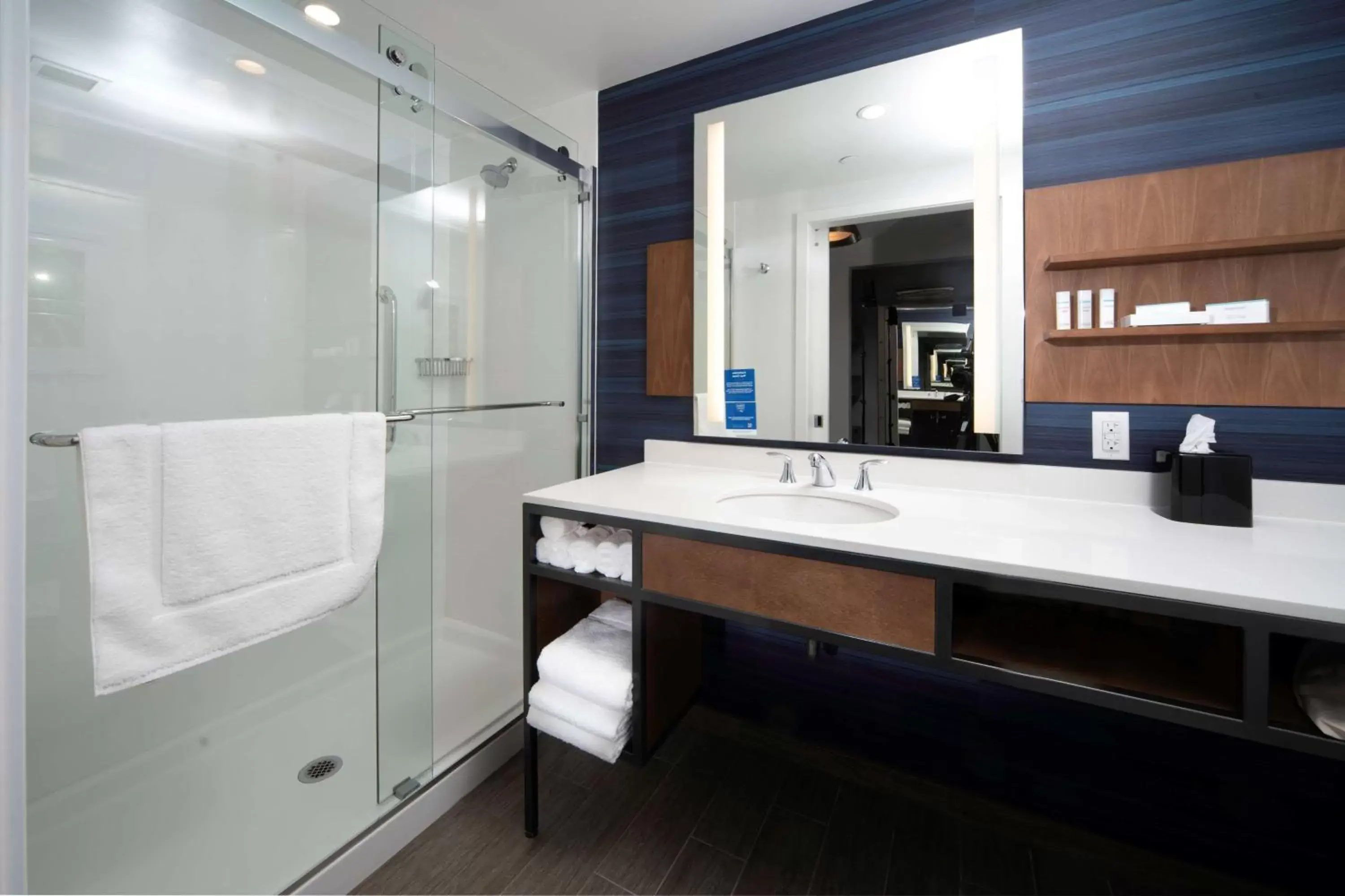 Bathroom in Hilton Garden Inn Fremont Milpitas Bathroom in Hilton Garden Inn Fremont Milpitas