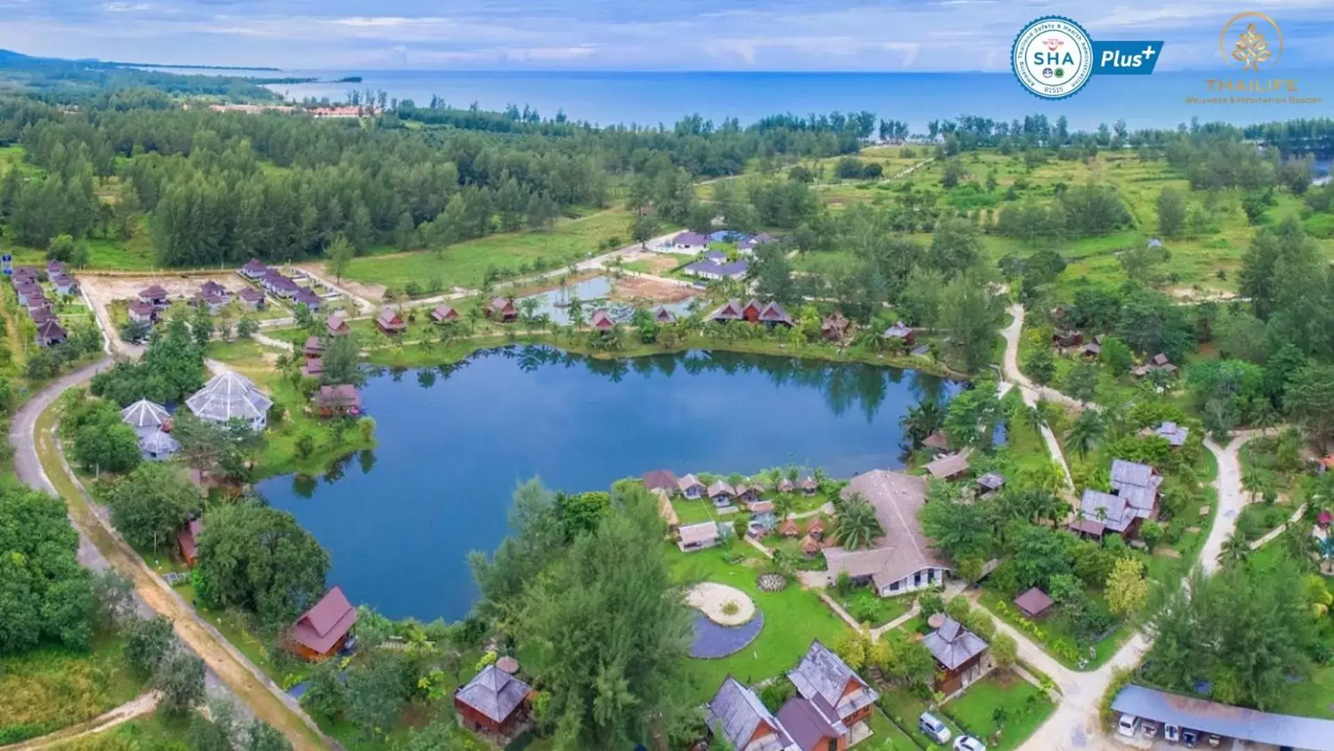 Bird's eye view in ThaiLife Wellness & Meditation Resort- SHA Plus Bird's eye view in ThaiLife Wellness & Meditation Resort- SHA Plus