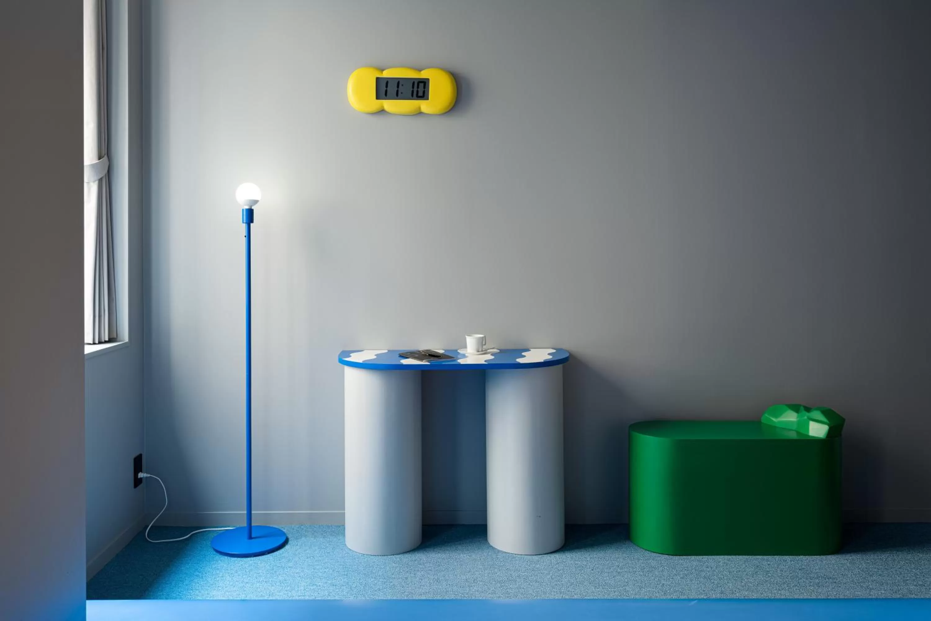 Seating area in BnA WALL