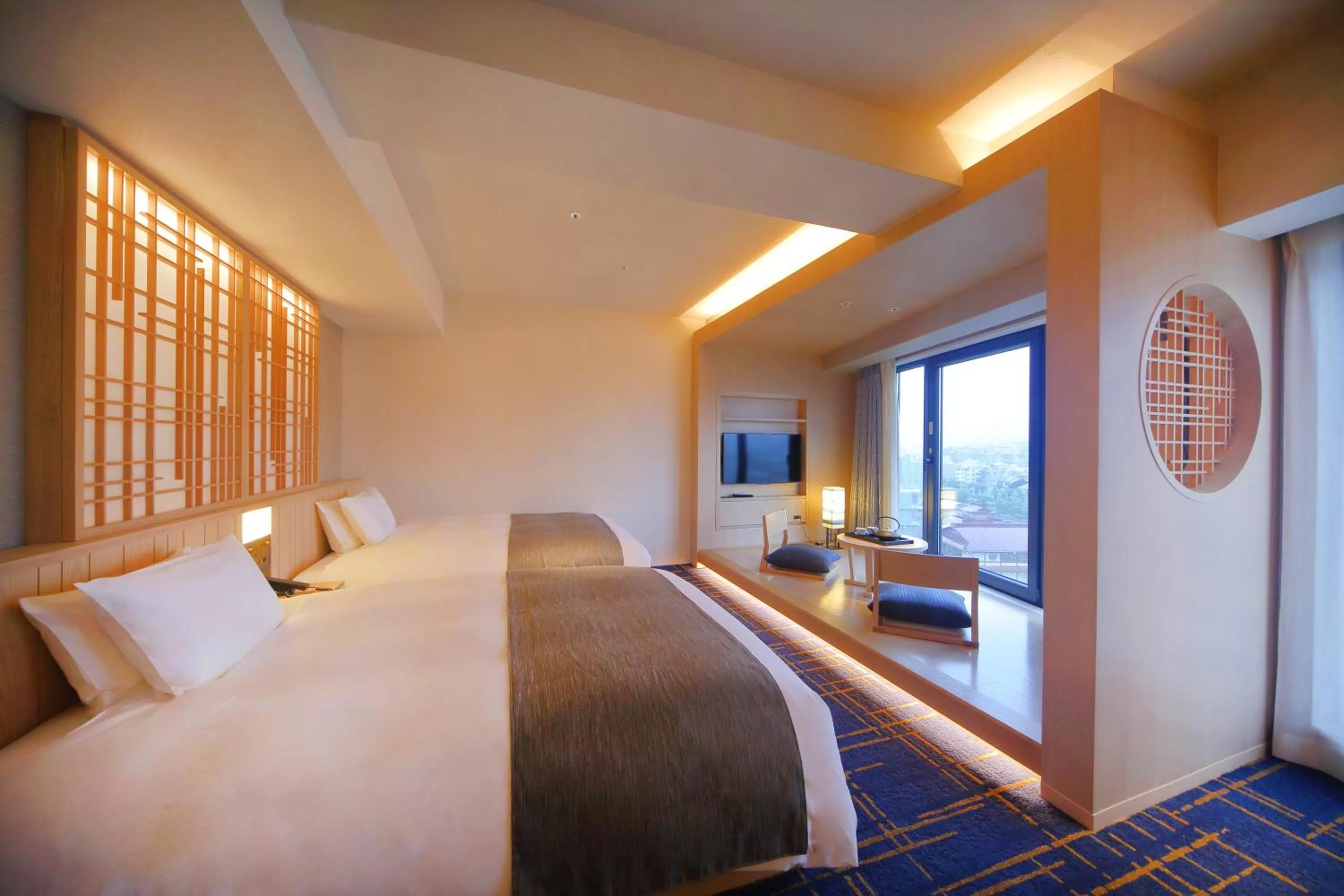 Photo of the whole room, Bed in SH by the square hotel Kyoto Kiyamachi