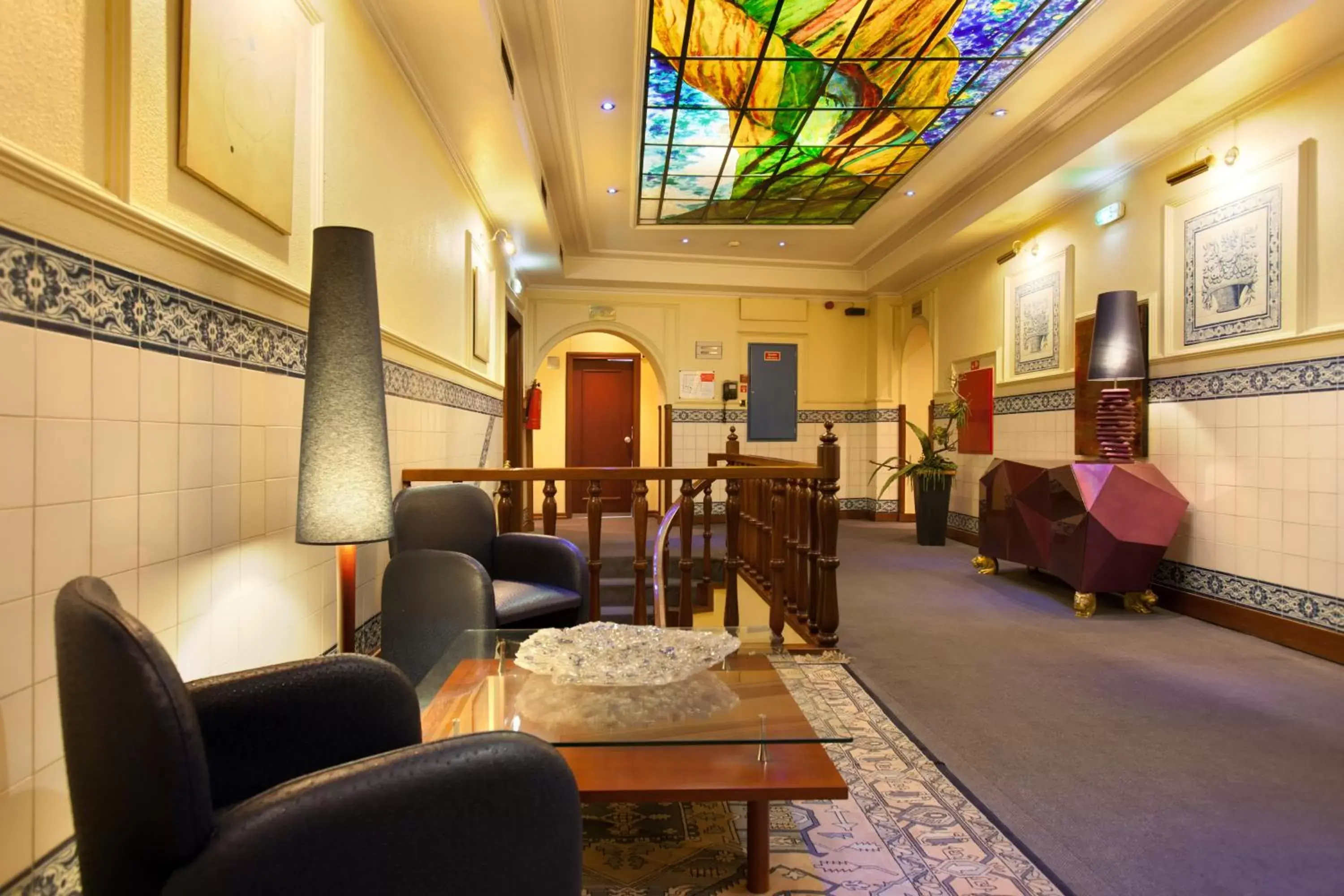 Lobby or reception in Hotel Internacional Porto