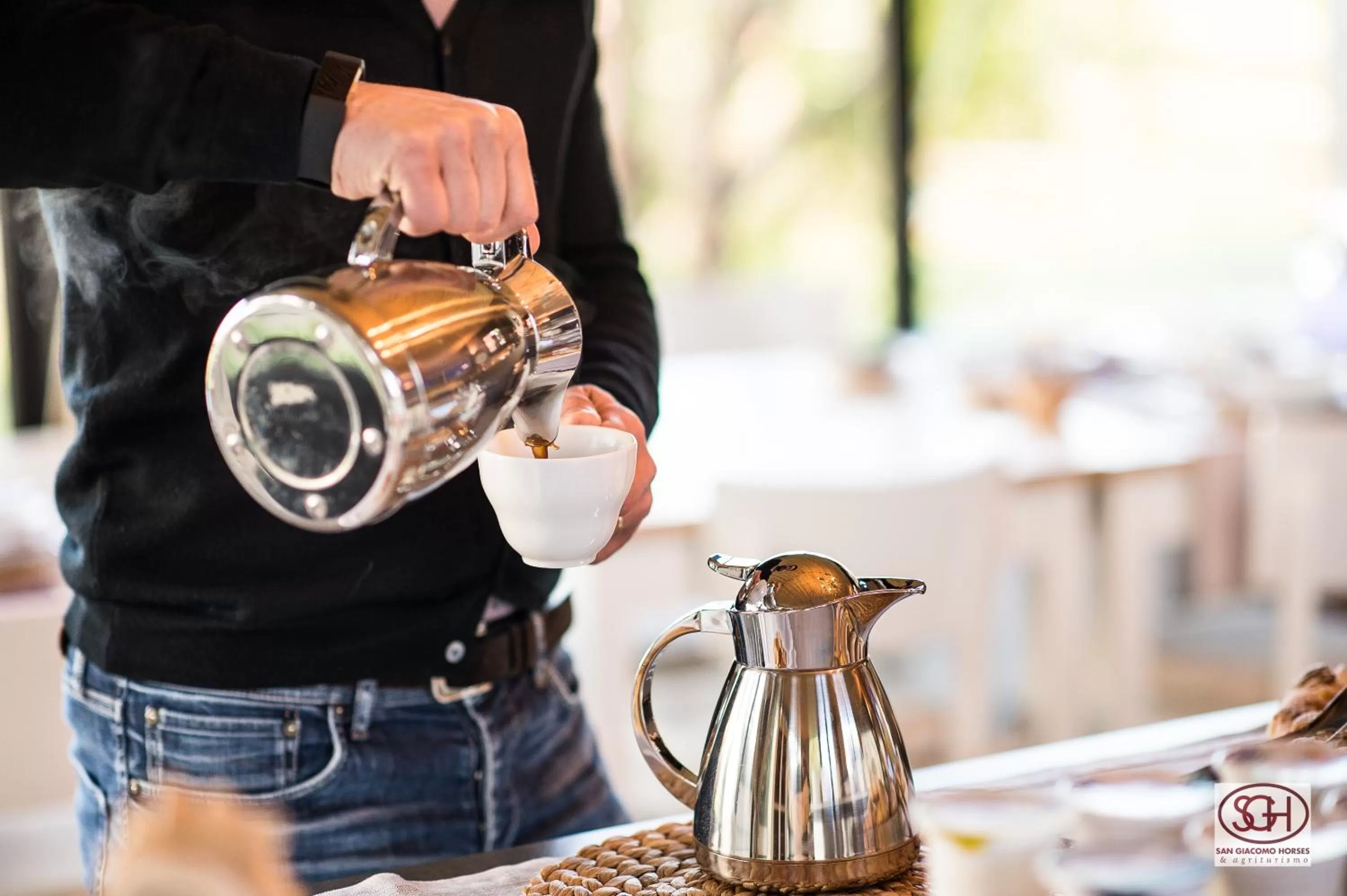 Continental breakfast in San Giacomo Horses & Agriturismo