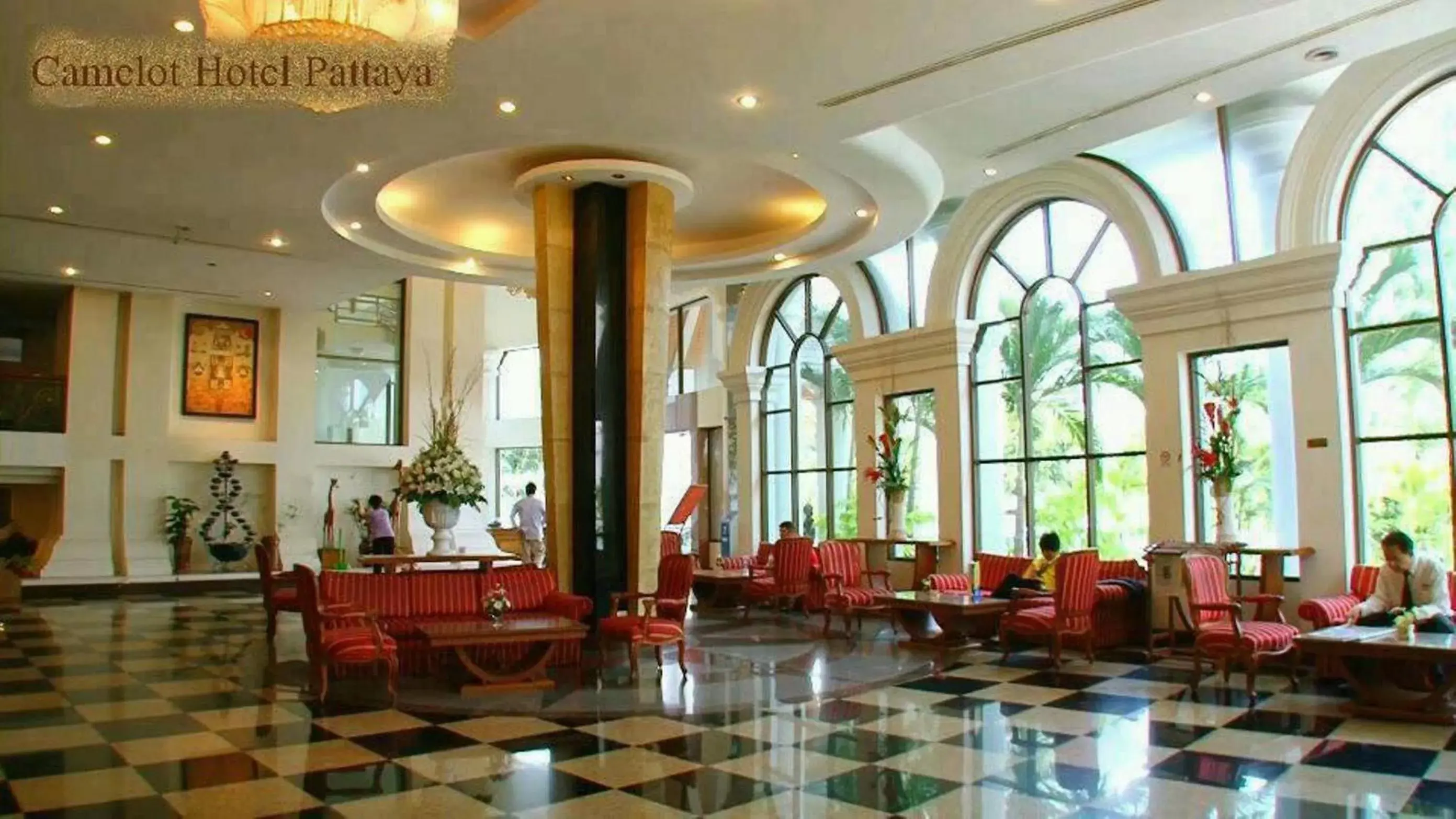 Lobby or reception in The Camelot Hotel Pattaya Lobby or reception in The Camelot Hotel Pattaya