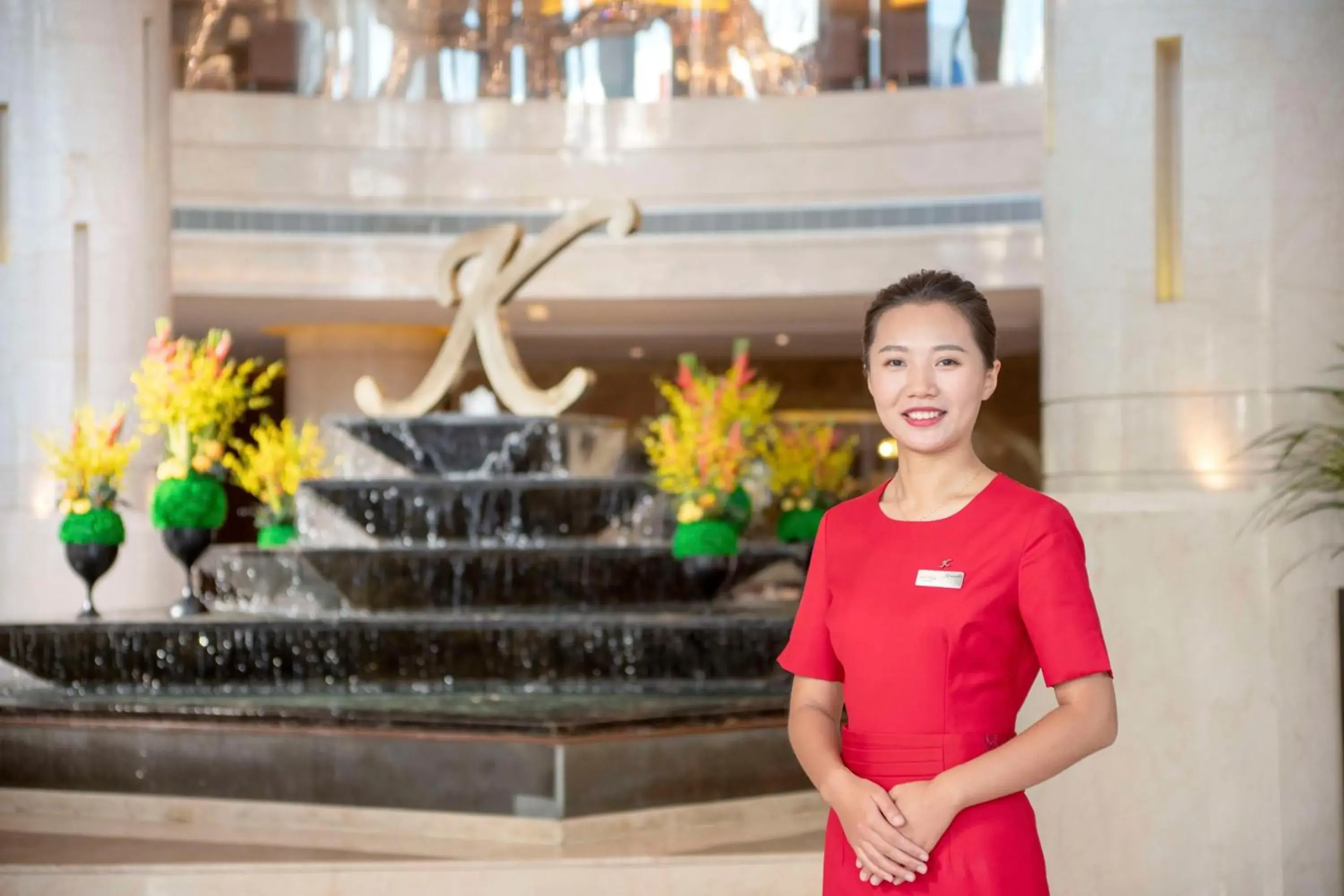 Lobby or reception in Kempinski Hotel Taiyuan