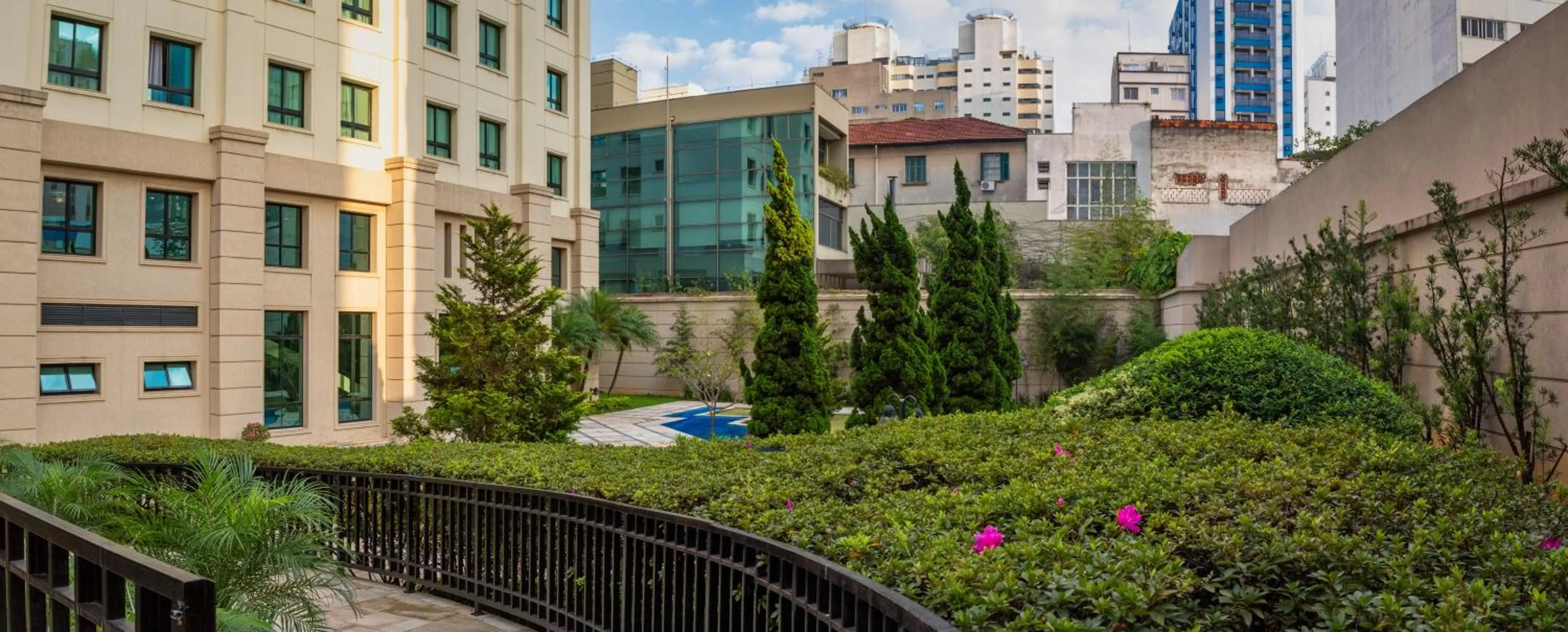 Garden in Mercure Sao Paulo Pinheiros