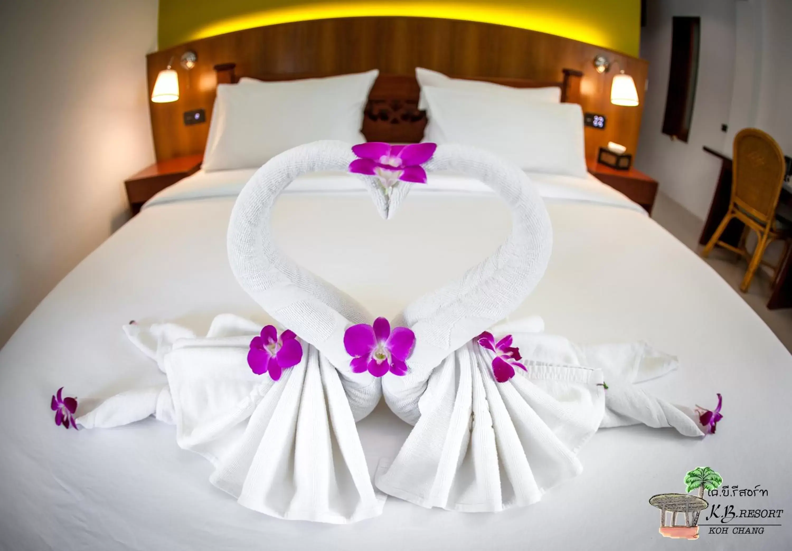 Bed in K.B. Resort Bed in K.B. Resort