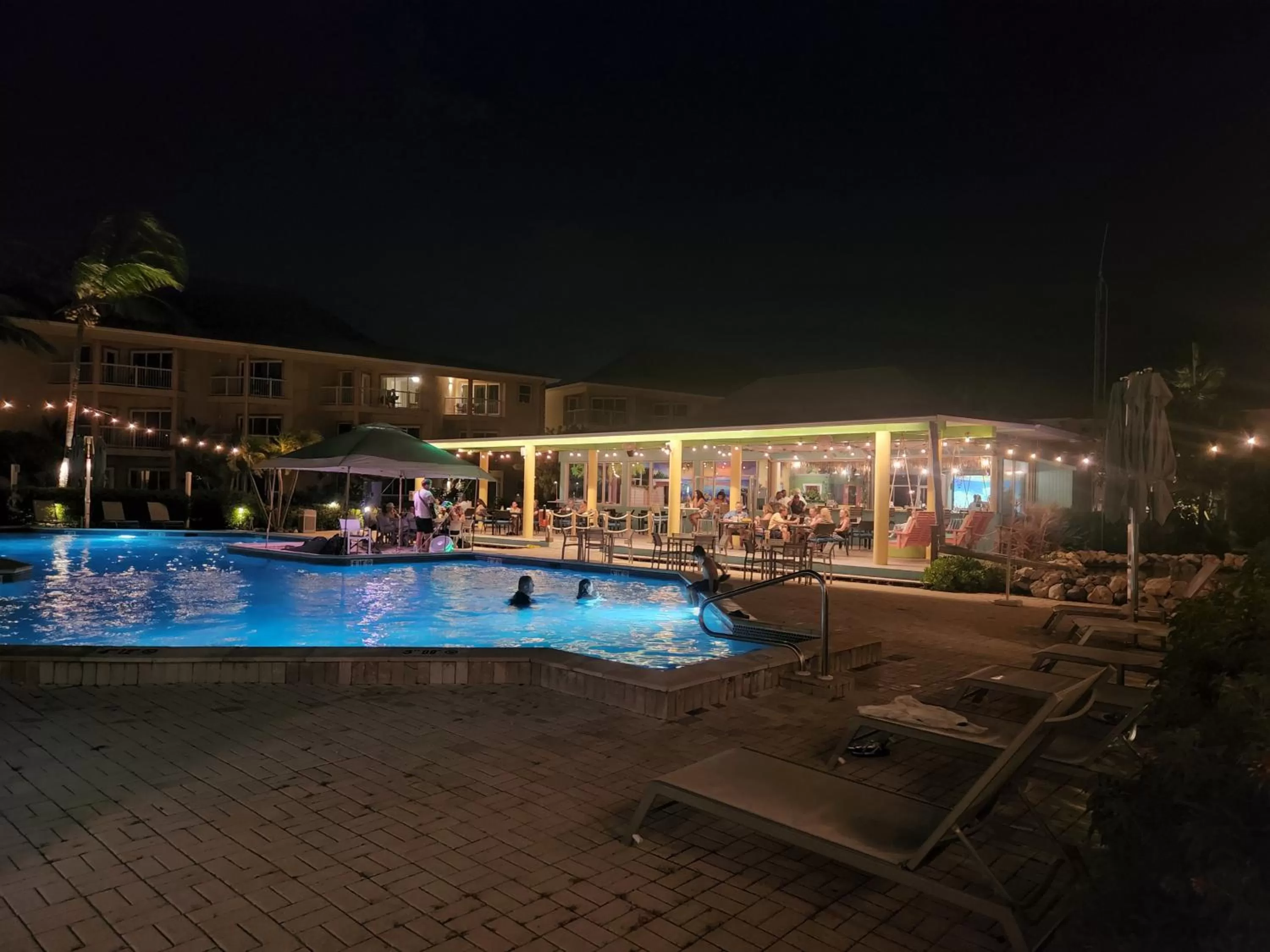 Night in The Grand Caymanian Resort