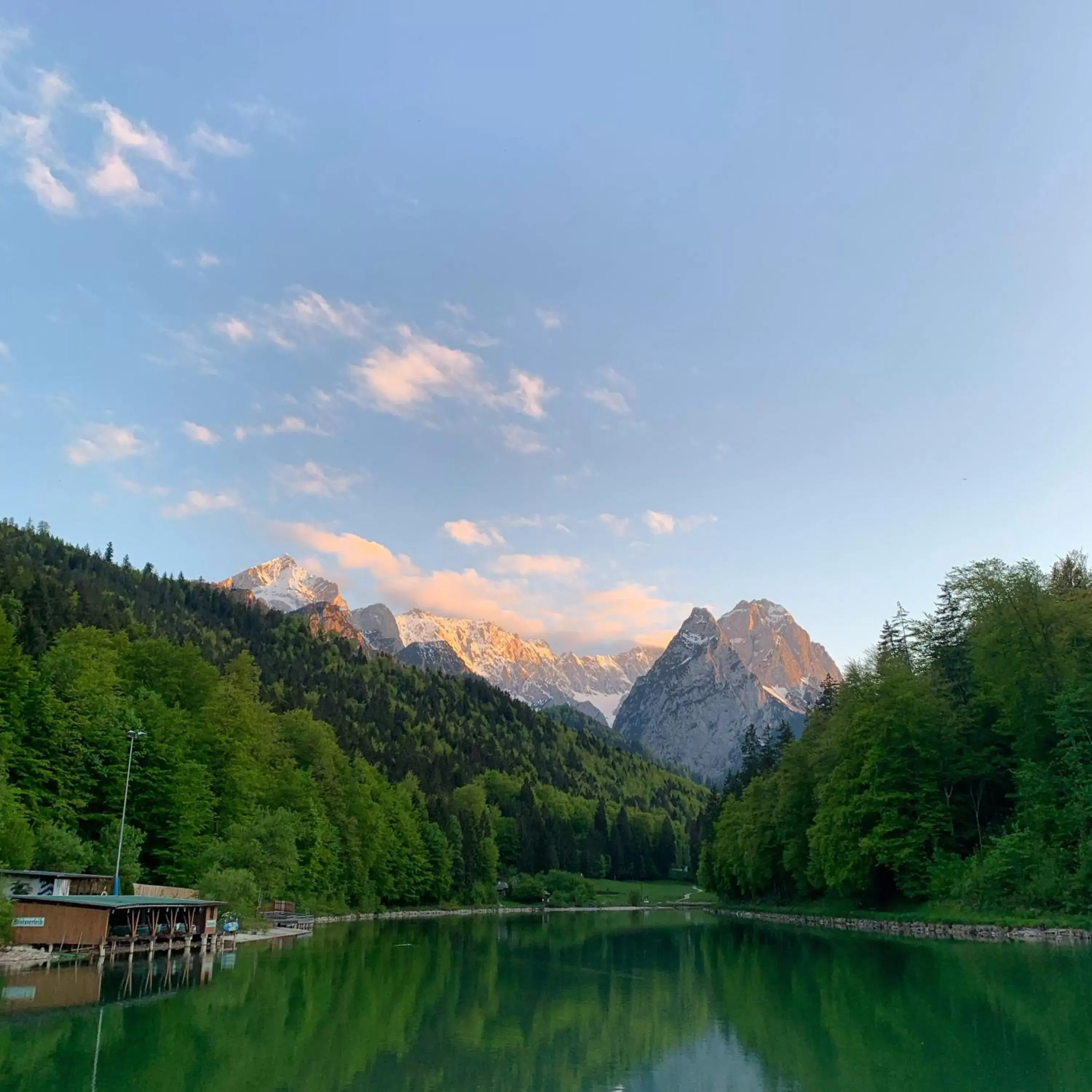 View (from property/room) in Seehaus Riessersee