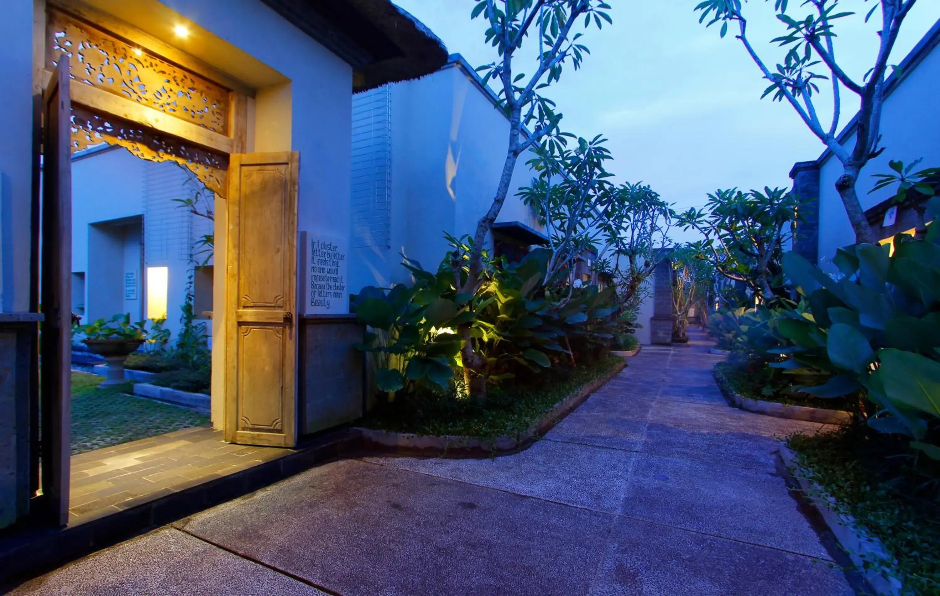 Facade/entrance, Property Building in Alam Puisi Villa Ubud