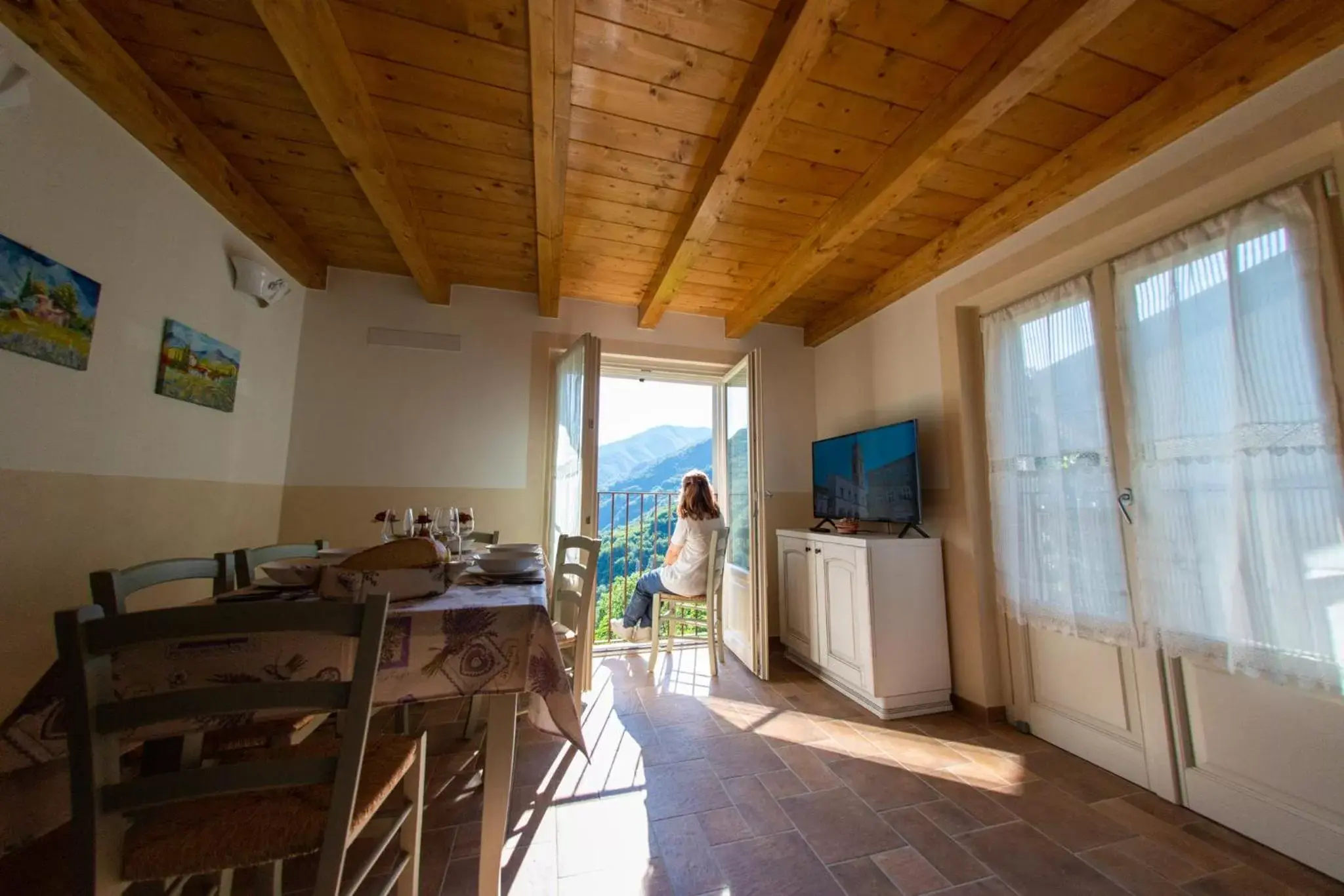 Dining Area in La Beppa - Casa Vacanza