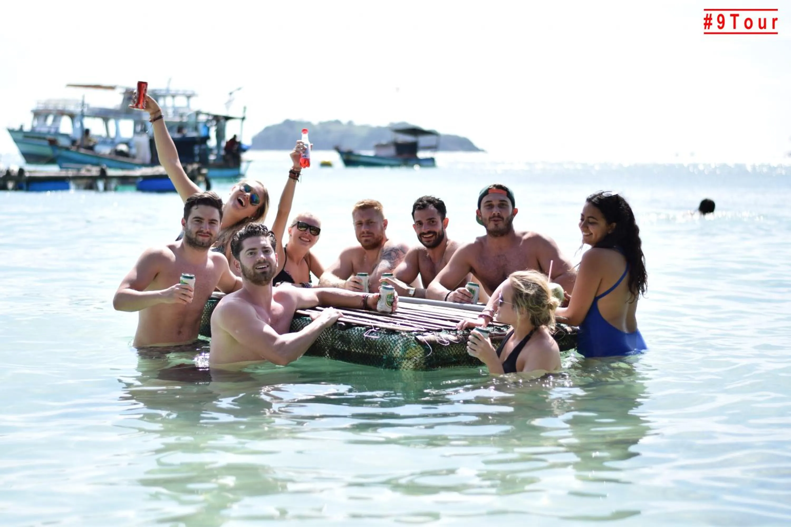 People in 9Station Hostel & Bar Phu Quoc