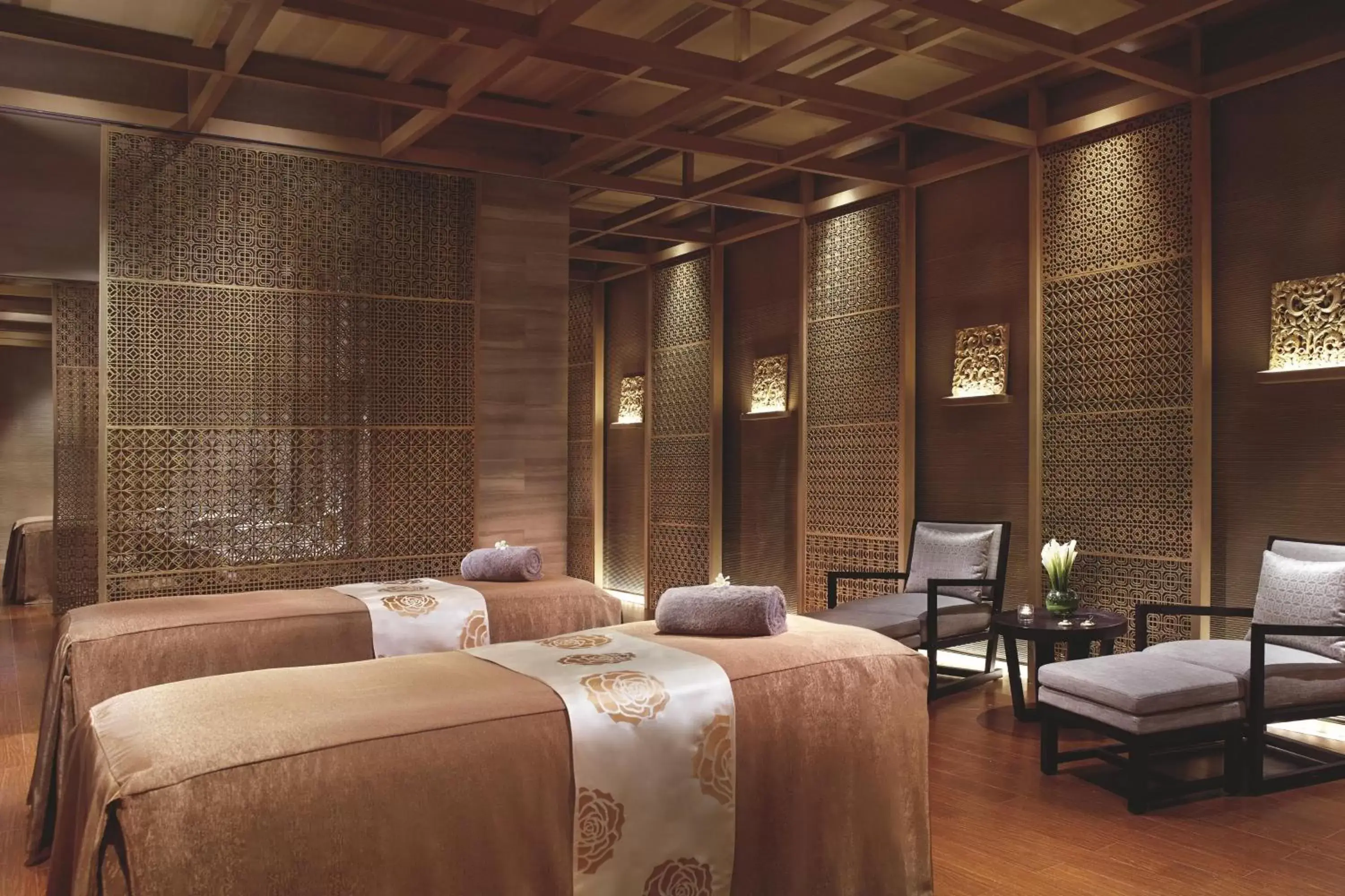 Spa and wellness centre/facilities, Bed in The Ritz-Carlton, Tianjin