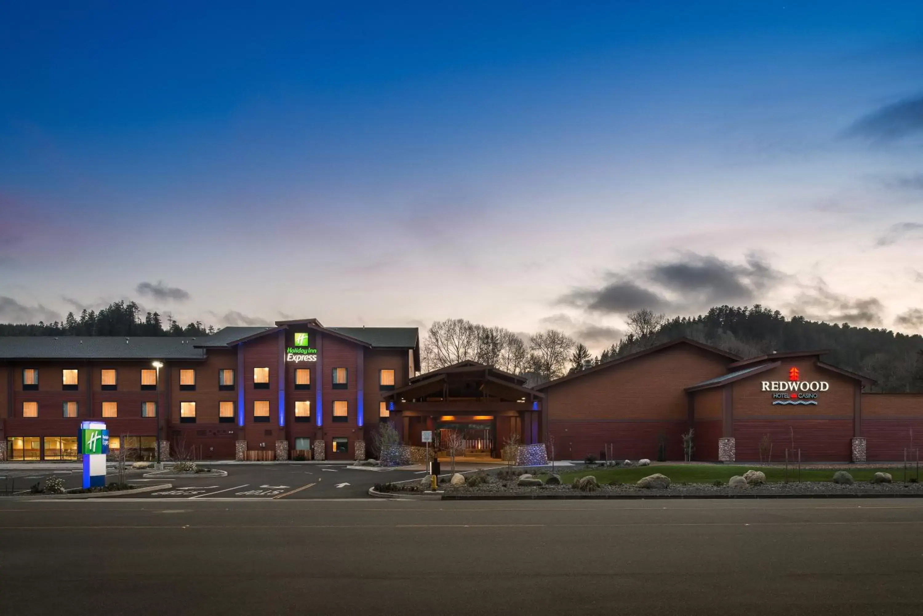 Property Building in Holiday Inn Express Redwood National Park, an IHG Hotel