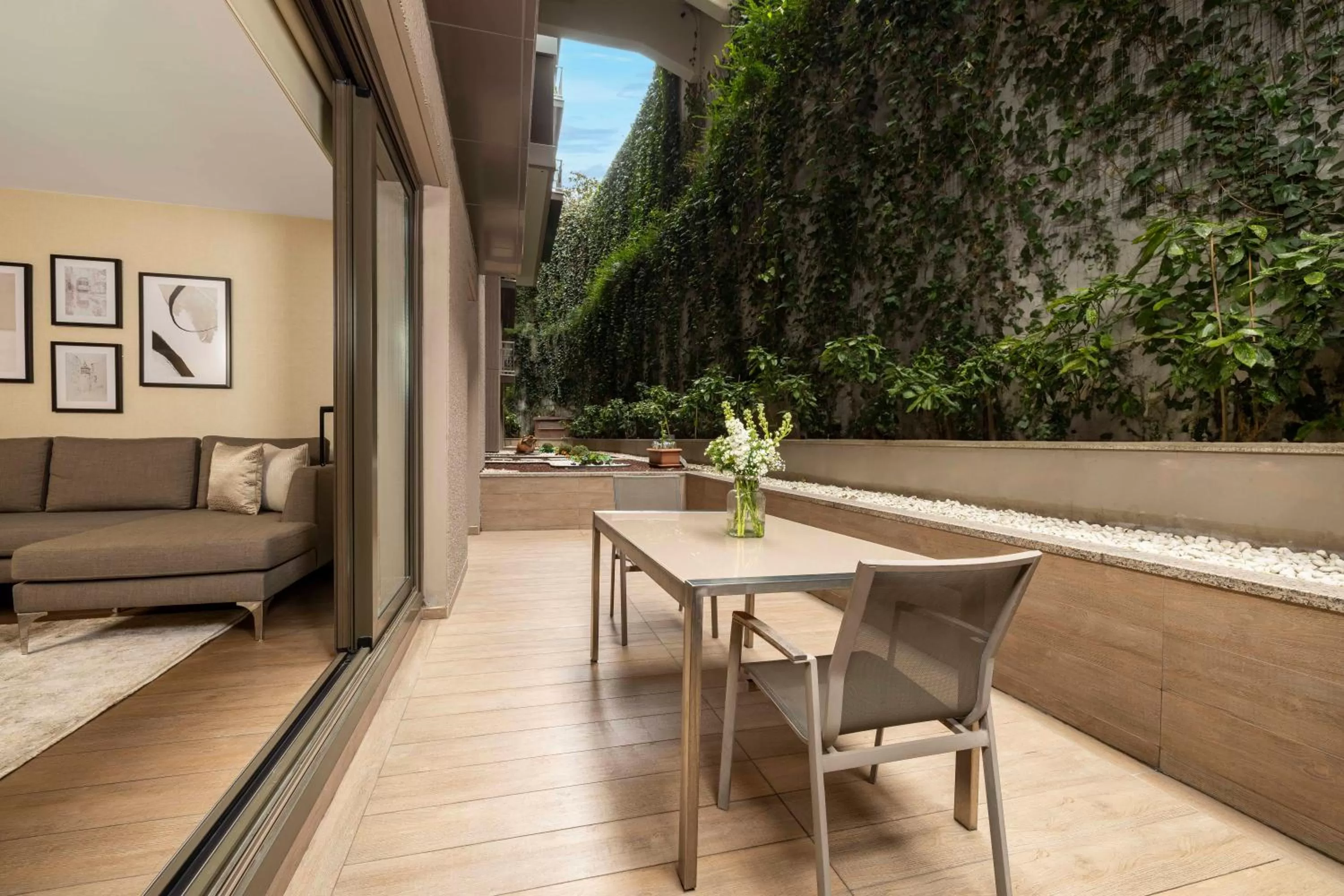 Patio in Tzl Suites Hotel Nişantaşı