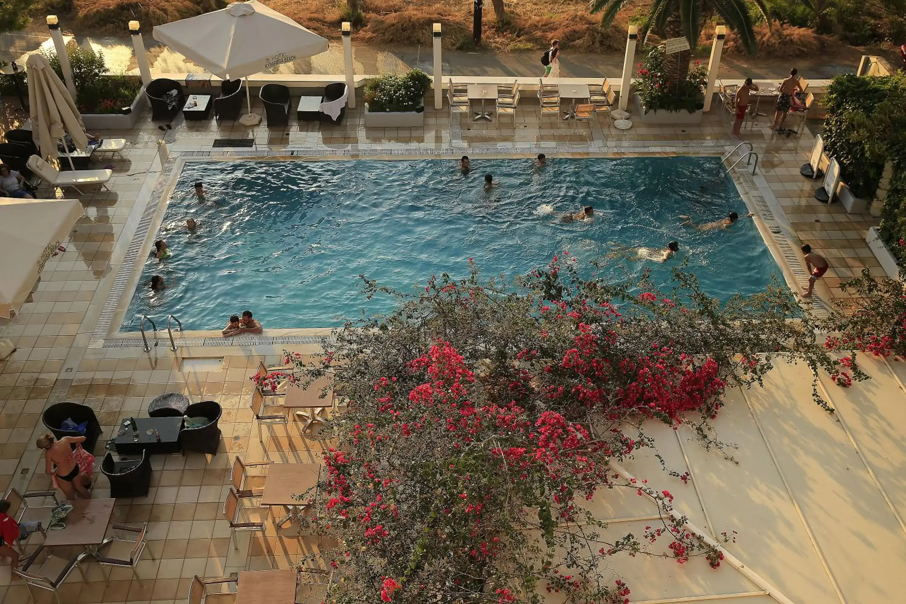 Pool View in Kyparissia Beach Hotel
