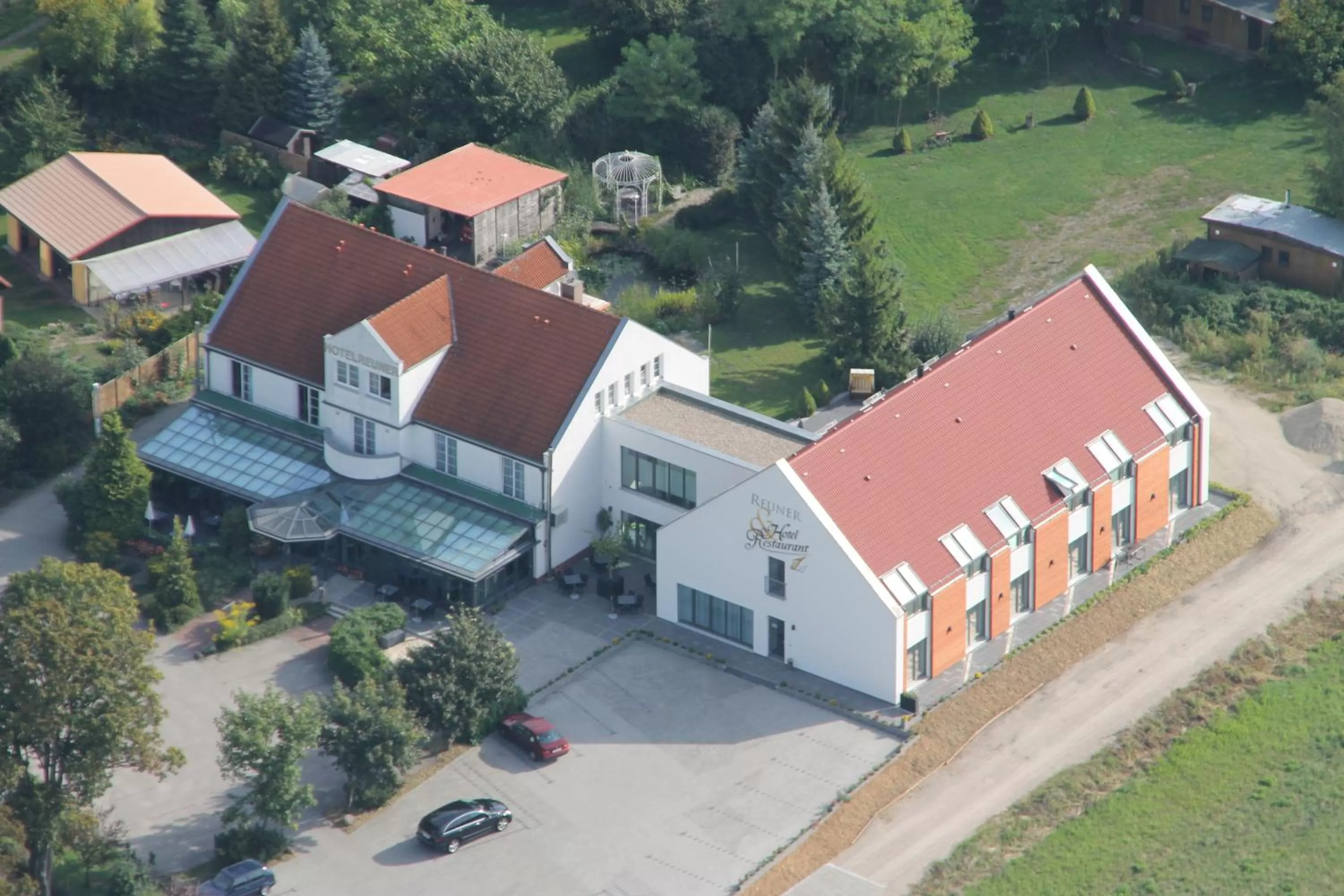 Bird's eye view in Flair Hotel Reuner