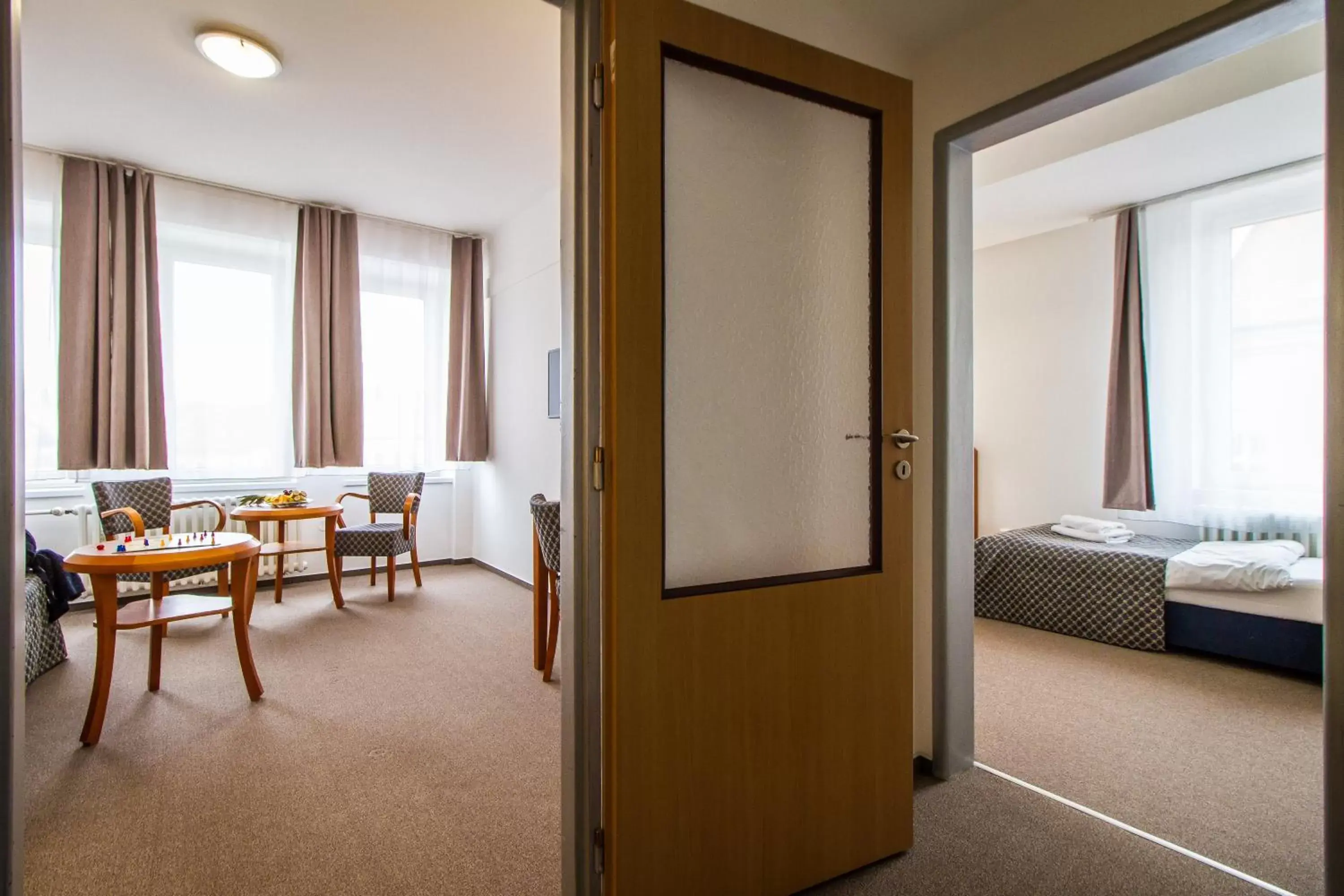 Bed in LH Hotel Mědínek Old Town Bed in LH Hotel Mědínek Old Town