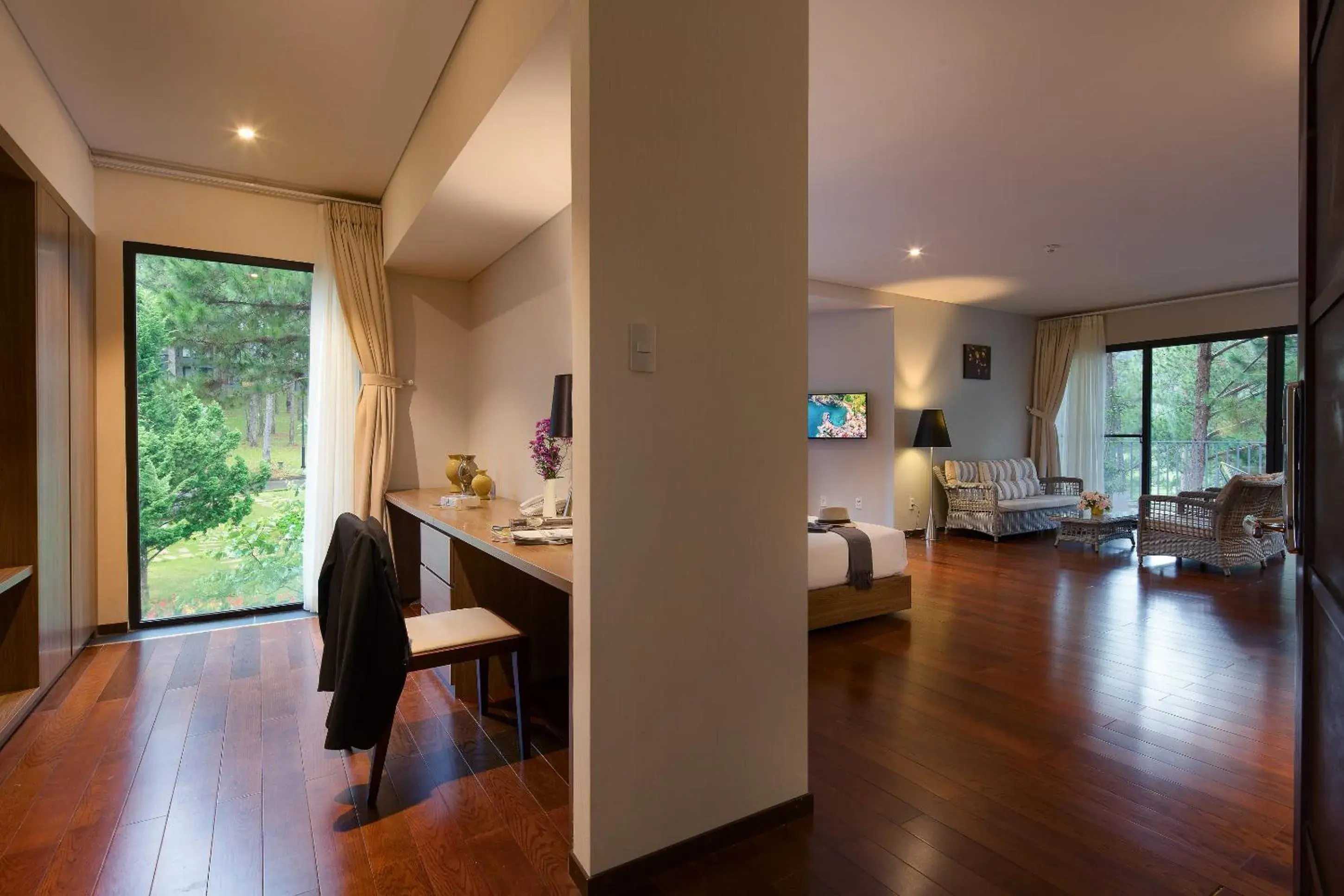 Seating area in Terracotta Hotel And Resort Dalat