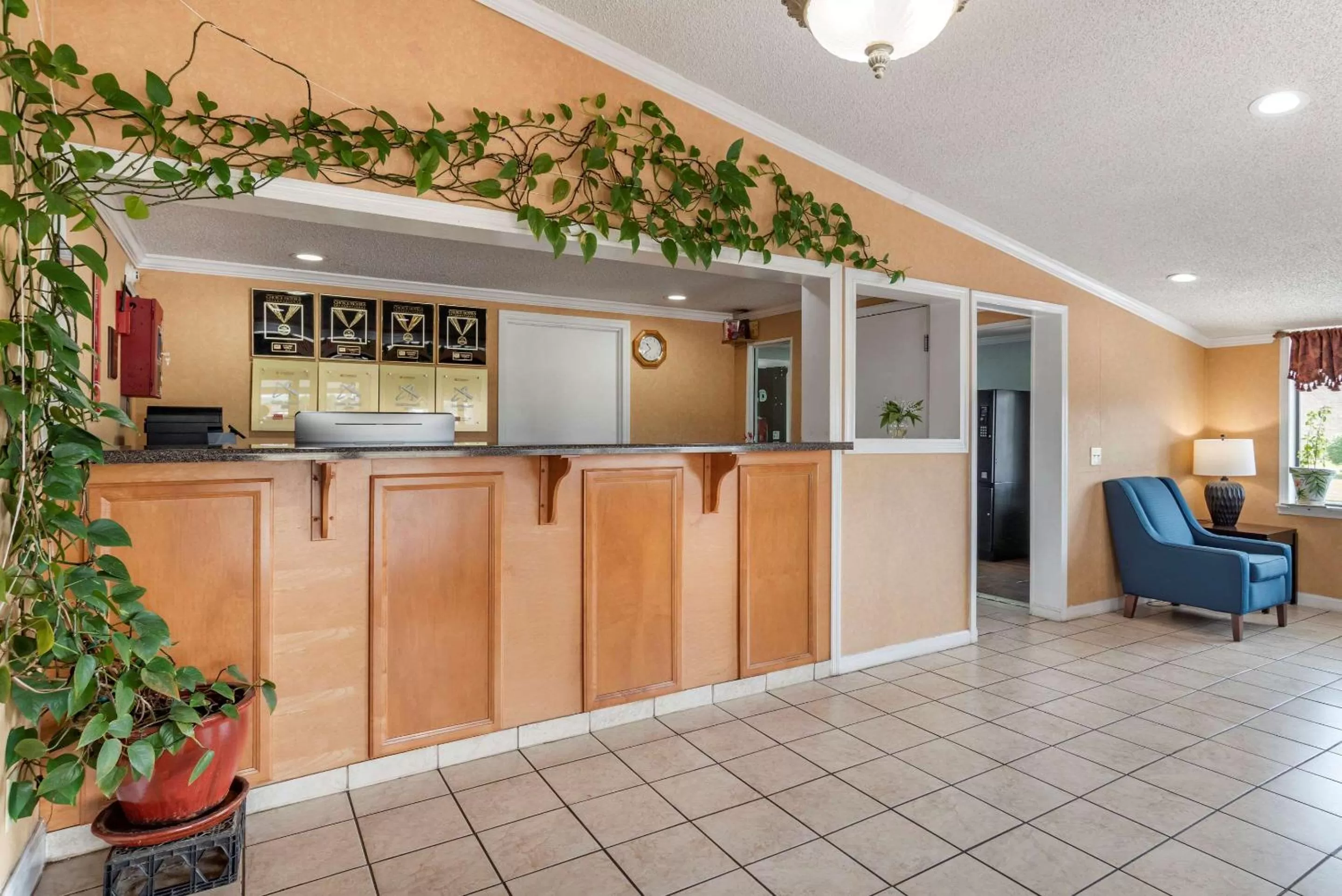 Lobby or reception in Econo Lodge Oxford near Choccolocco Park